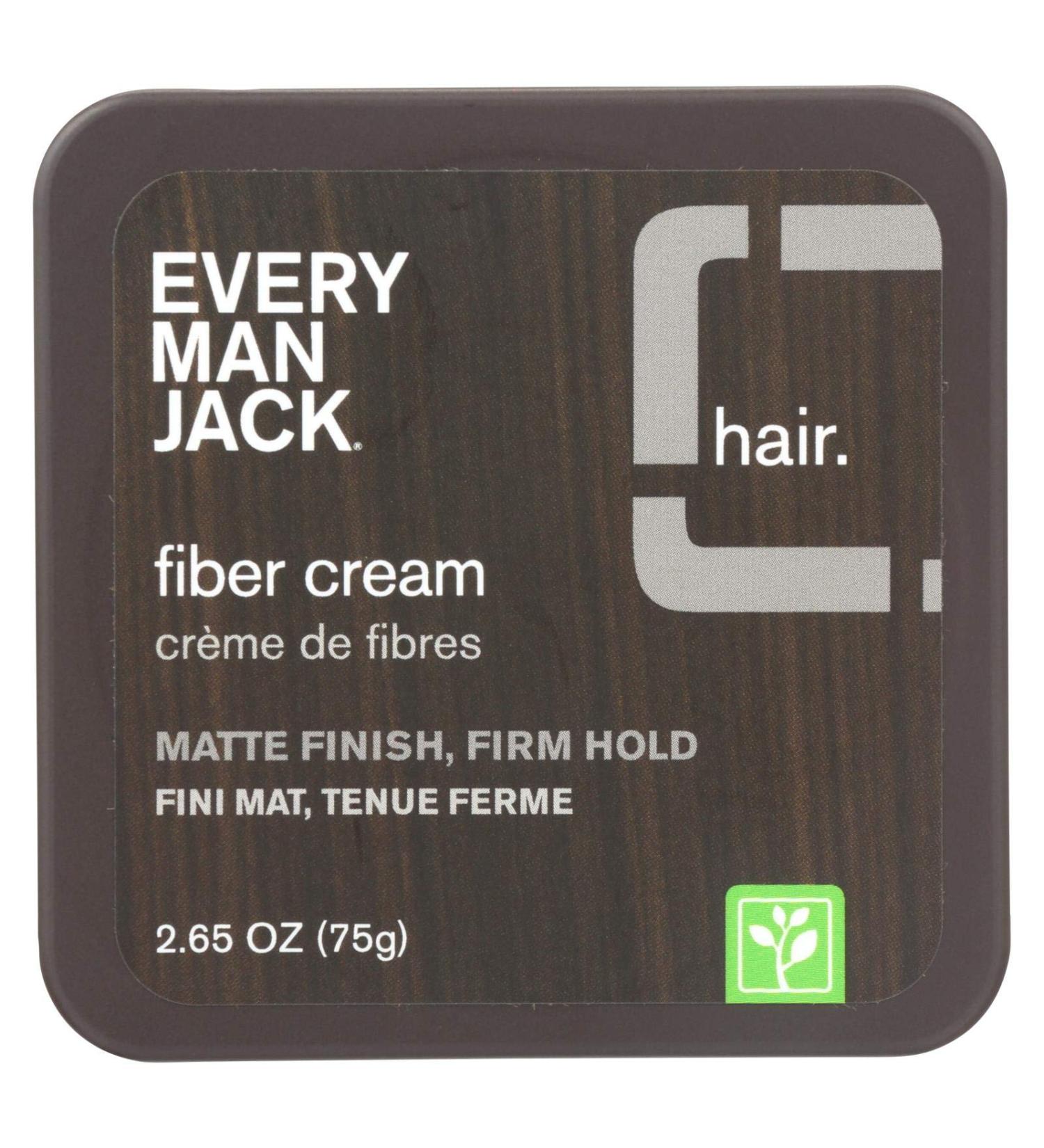 Every Man Jack Fiber Cream Fragrance Free 2.65 oz