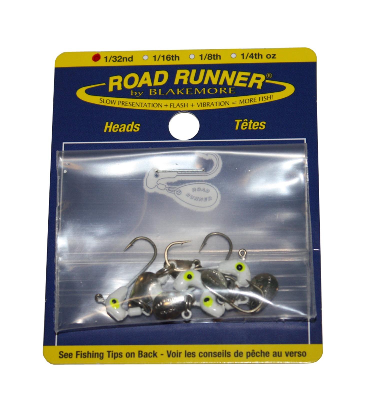 Blakemore TTI Fishing Co Road Runner Bulk Head Hook 1/8-Ounce White