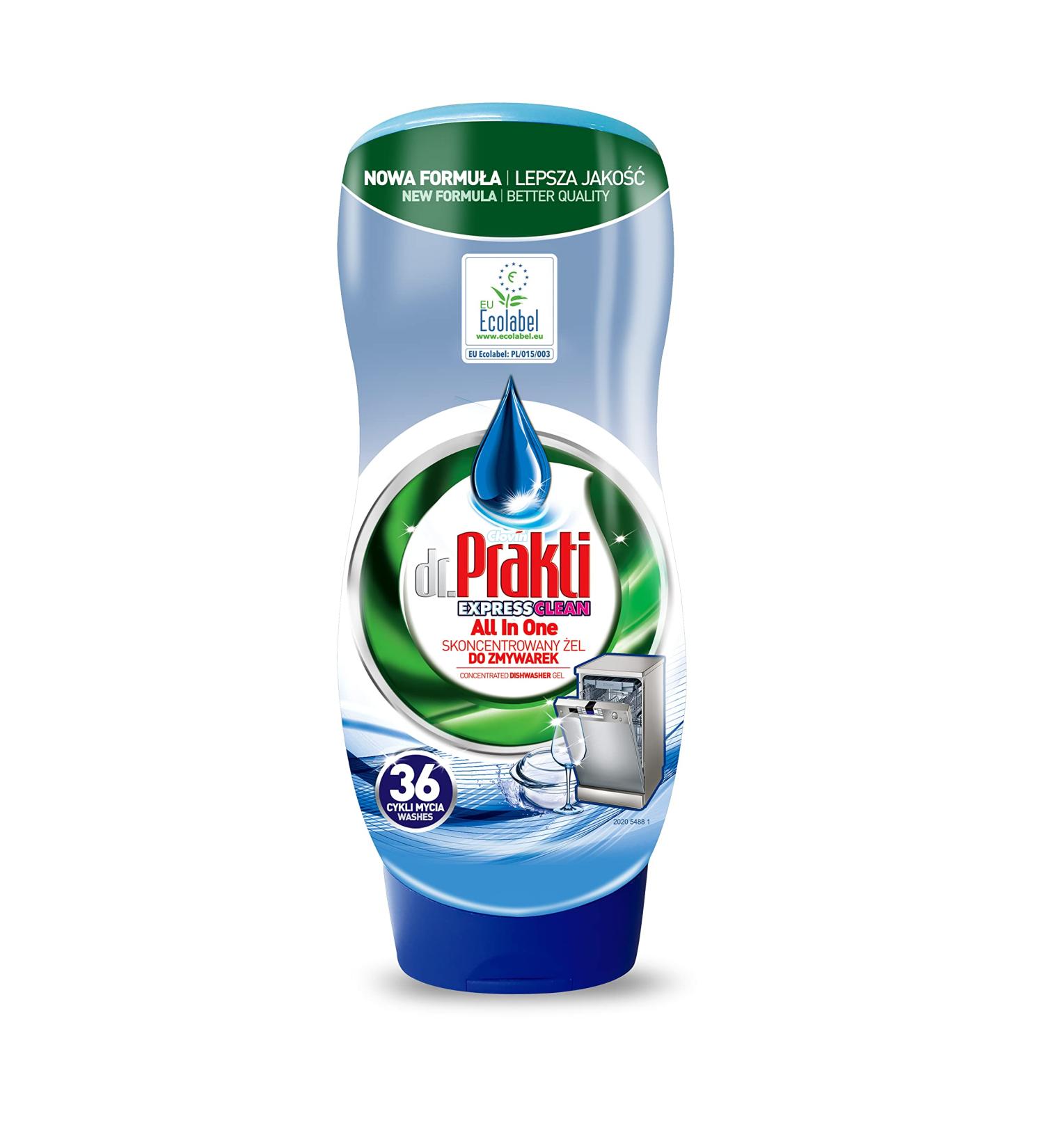 dr.Prakti ECO Label washing gel works even on short programs (36 WL) 720 ml