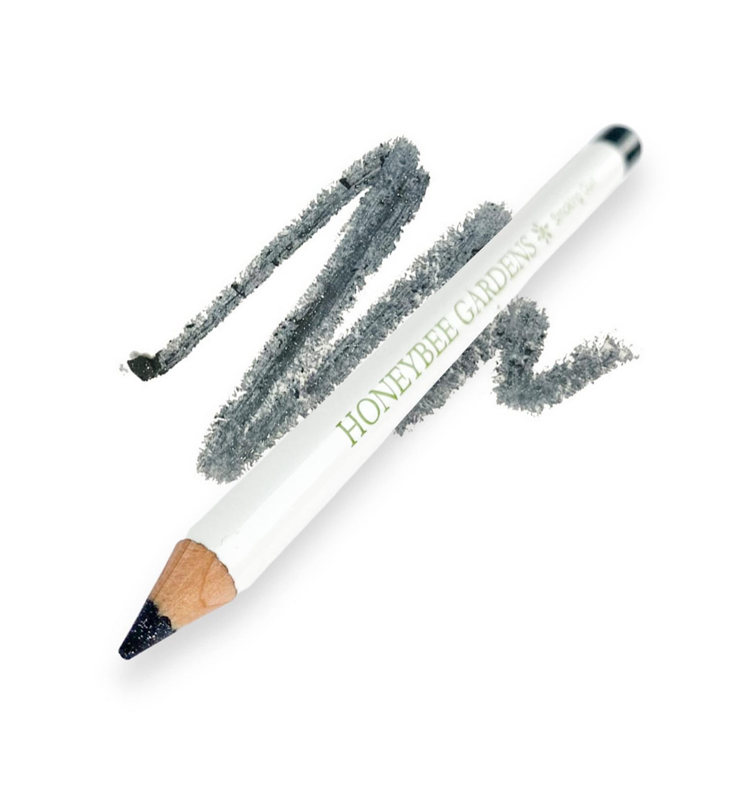 Honeybee Gardens Effortless Gray Charcoal Matte Eye Liner Pencil in Smoking Gun - Long-Wearing with Deep Pigmentation, Gluten-Free, Vegan, Paraben-Free - Buy Online on GoSupps.com