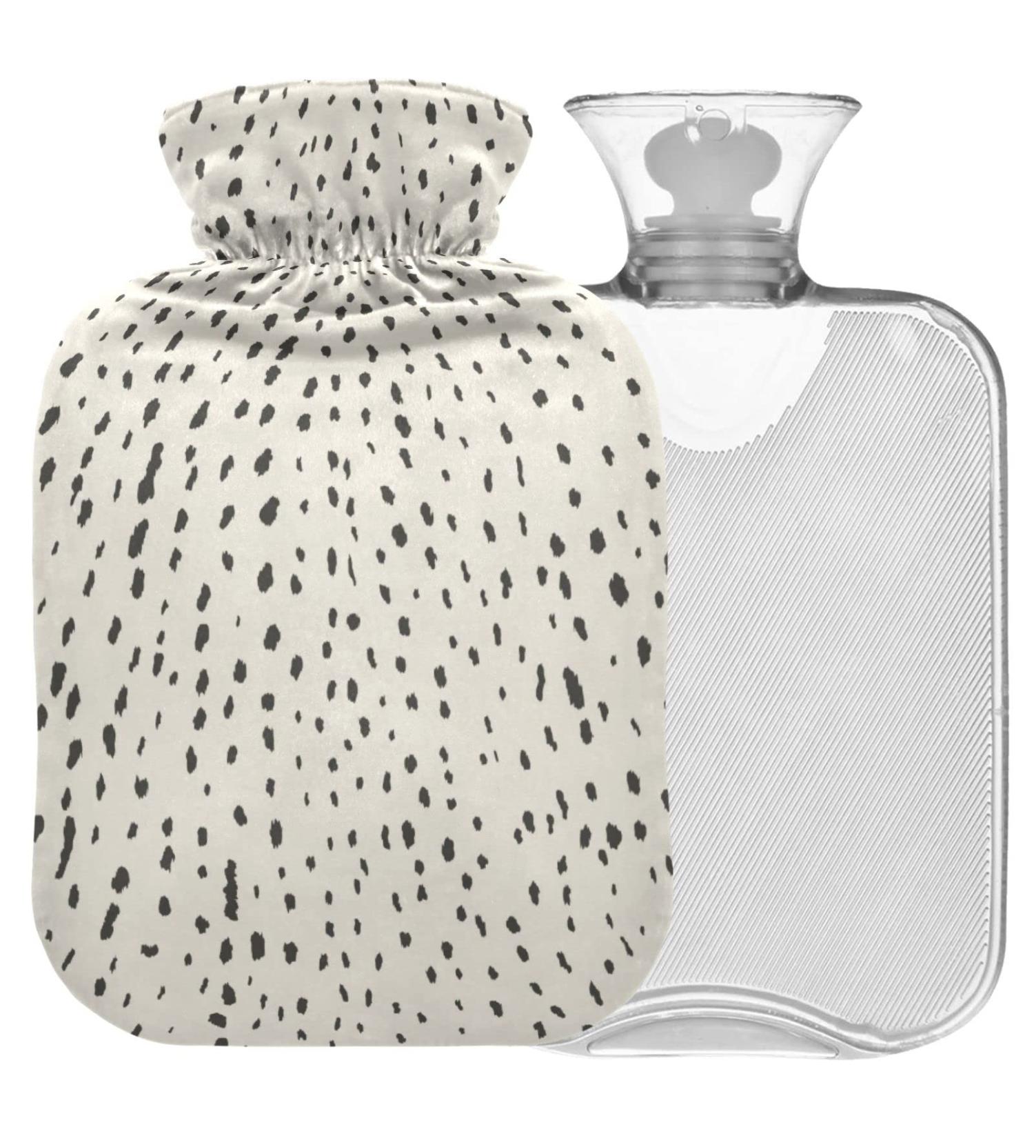 NAANLE 2L Transparent Hot Water Bottle - Pain Relief & Heat Therapy Large Animal Pressure Design for Bed & Hands - Buy Online on GoSupps.com