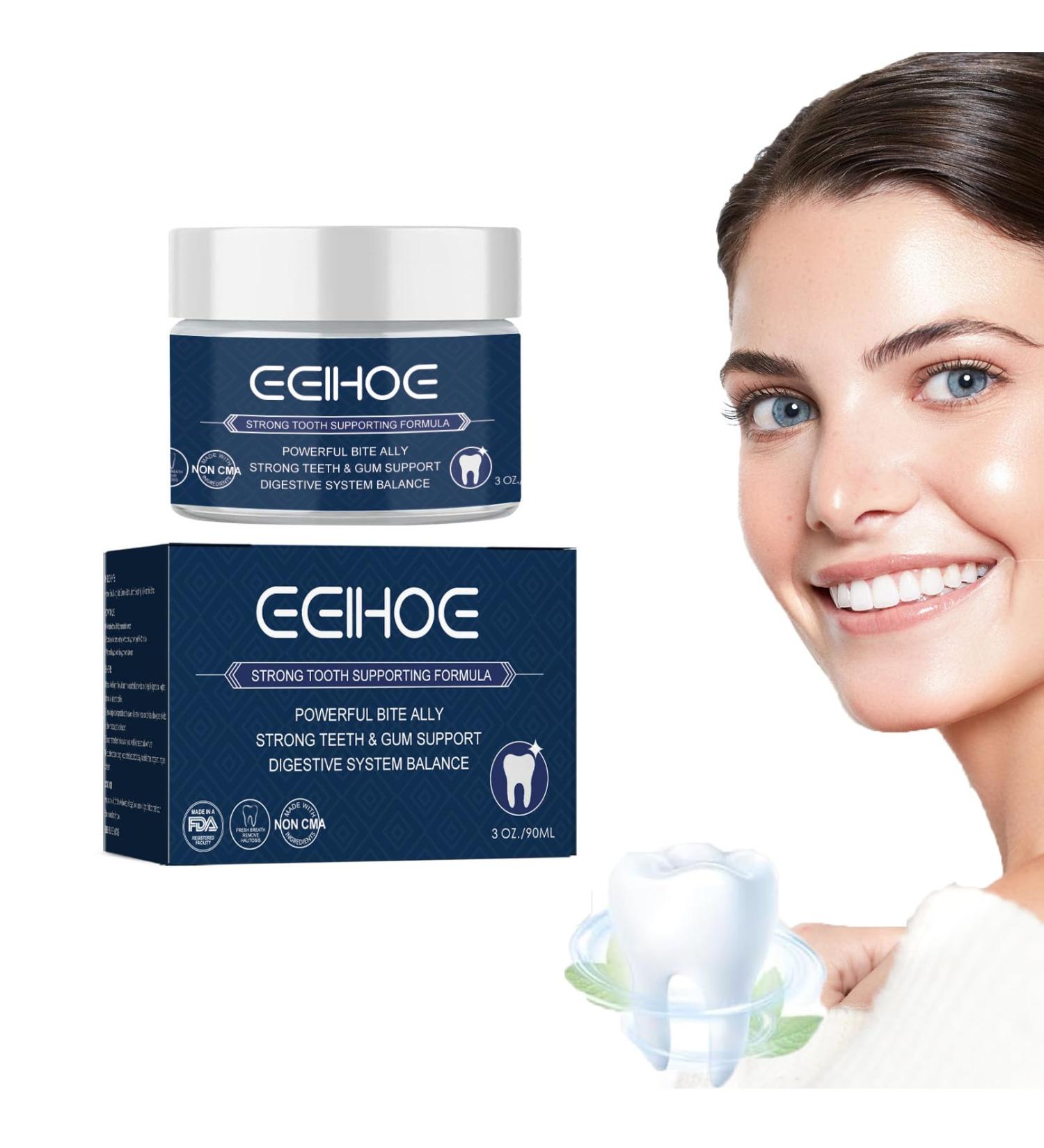 Fortbite Tooth Powder Fortbite Toothpaste Teeth Cleaning Powder Teeth Whitening Powder Stain Removal for Healthy Teeth and Gums (1pcs) - Buy Online on GoSupps.com