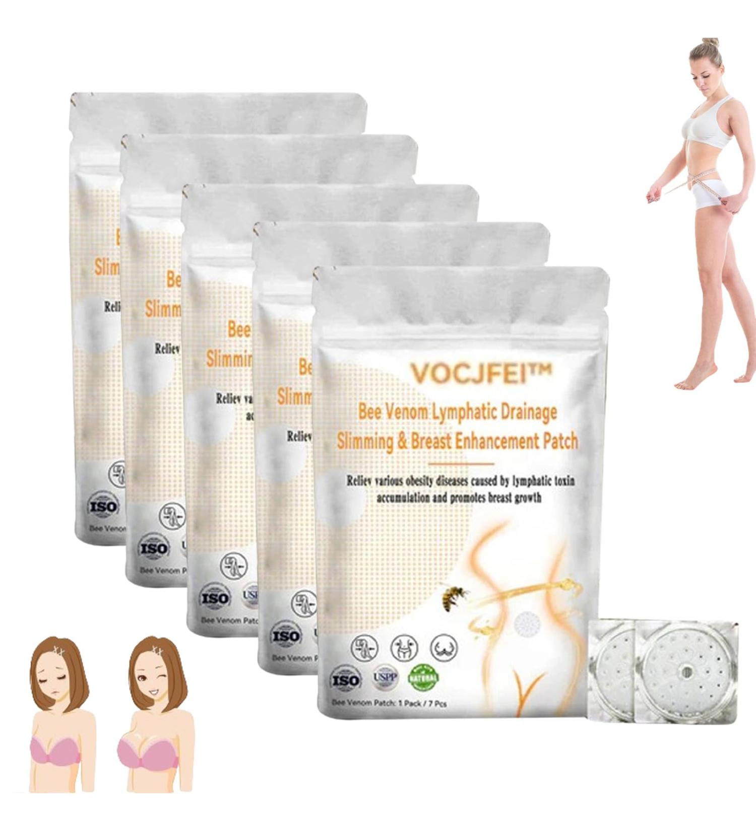 Vocjfei Bienengift Lymphdrainage Patches - Slimming & Breast Enlargement (5 Pack) - International Shipping Available - Buy Online on GoSupps.com