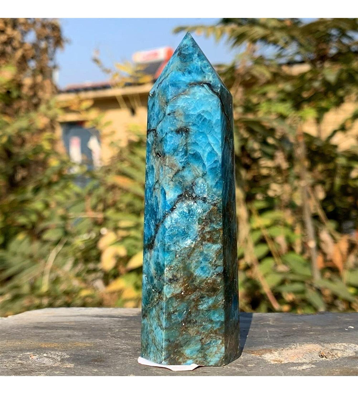 Natural Crystal Rough 135G Natural Blue phosphorous Grey Square Point Quartz Crystal (Size : 1kg) - Buy Online on GoSupps.com