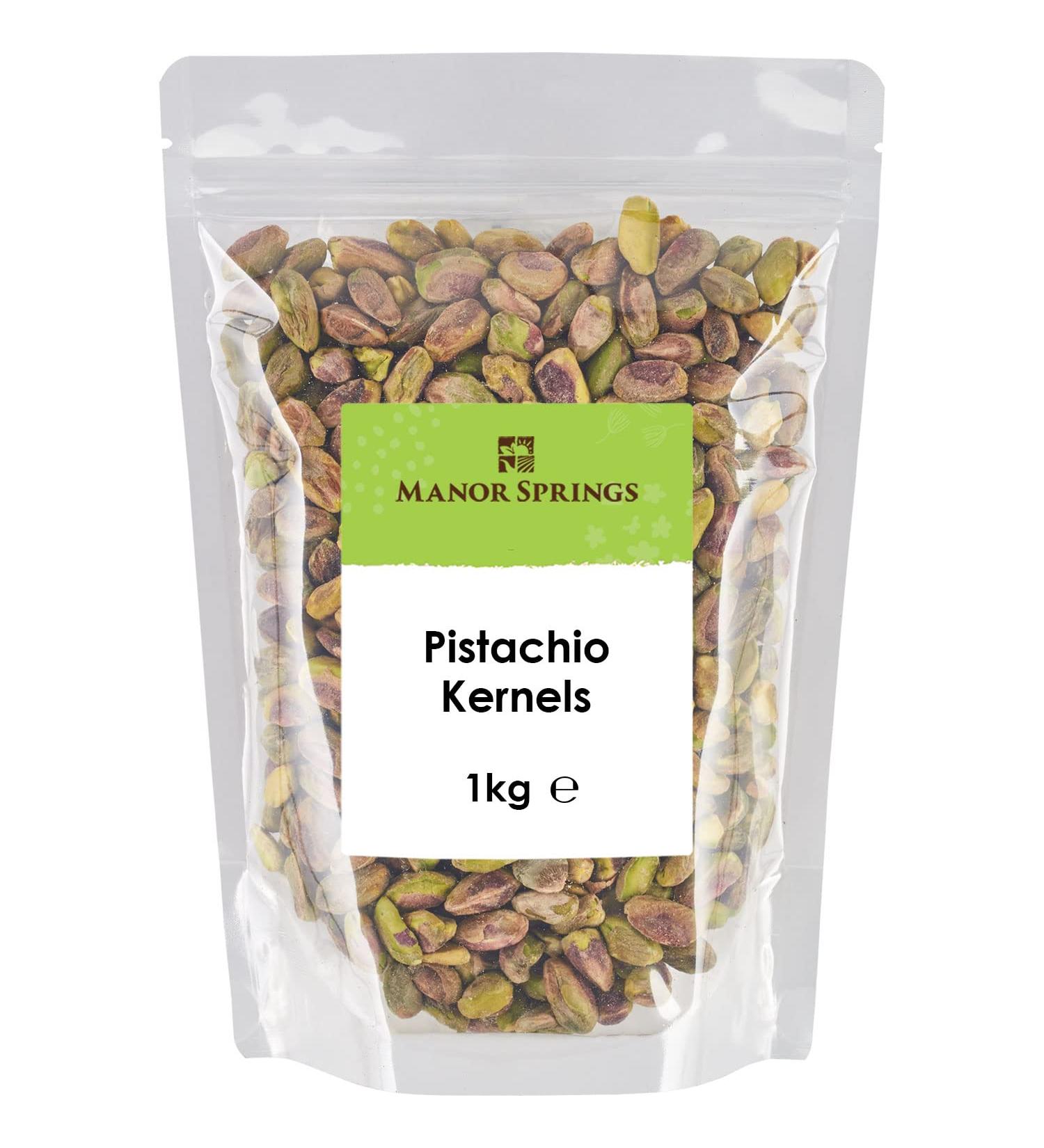 Pistachio Kernels 1kg by Manor Springs