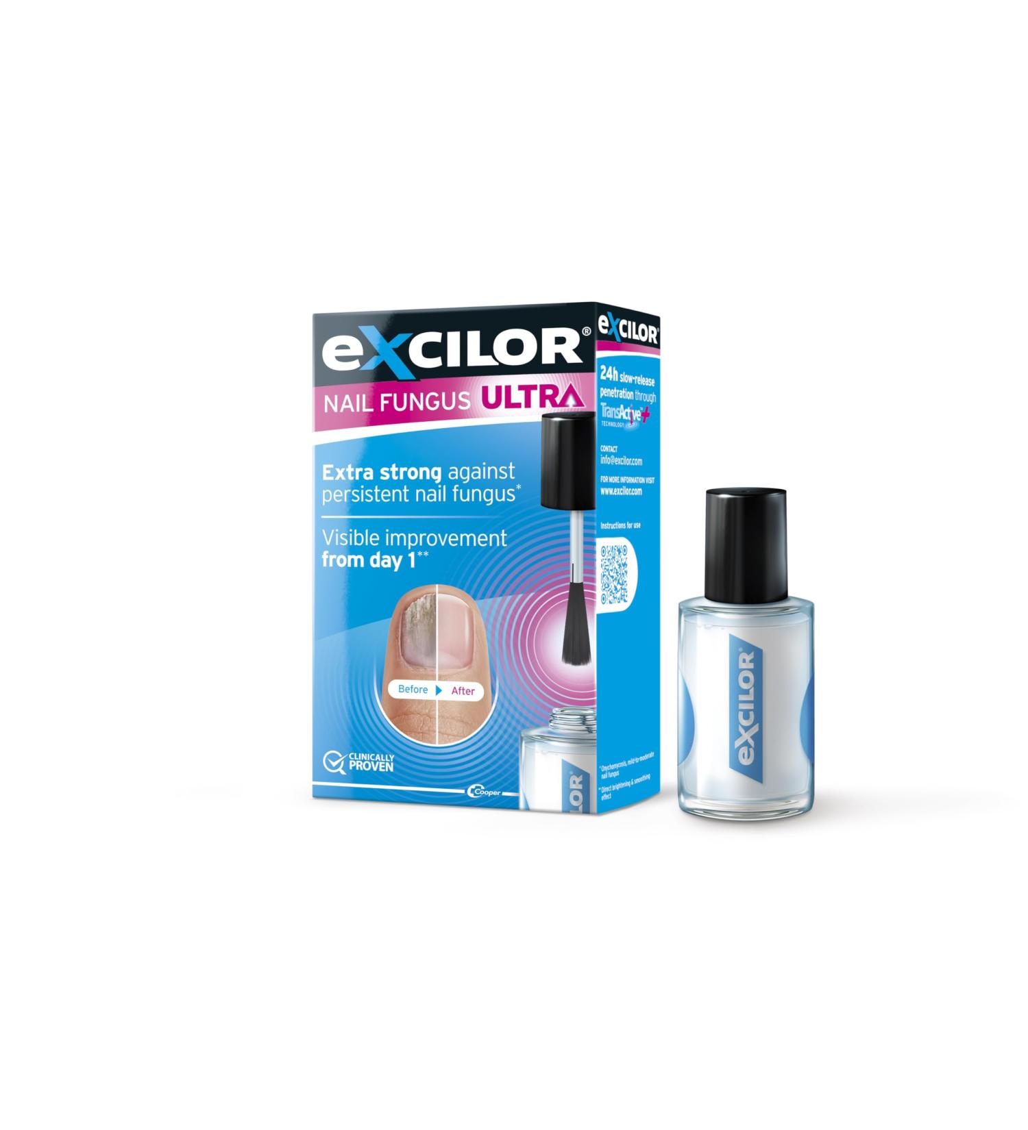 Excilor Nail Fungus Treatment ULTRA - Strong Anti-Fungal Solution for Healthy Nails - Buy Online on GoSupps.com
