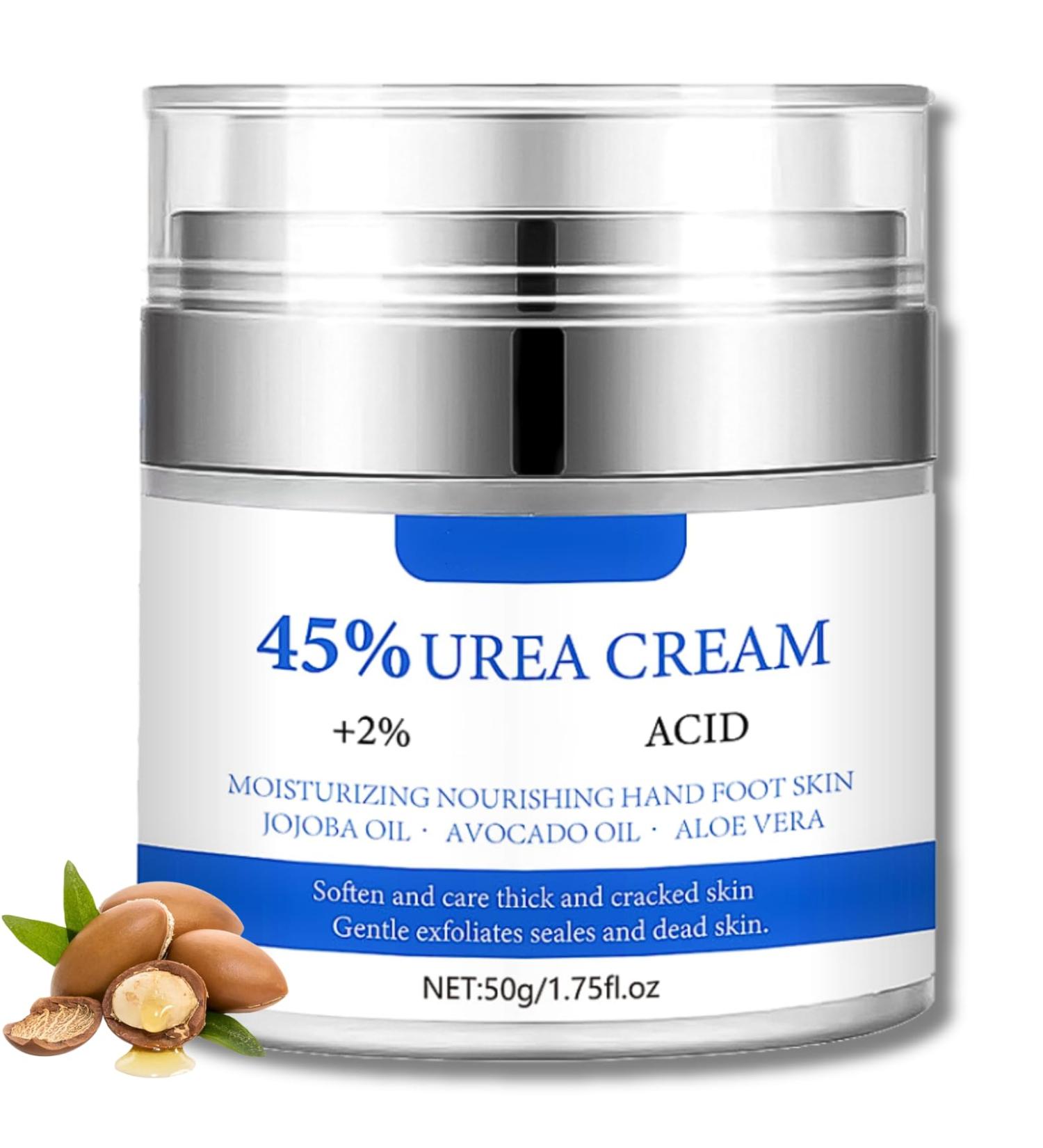 Tongyend Urea Foot Cream Cracked Heel Repair Cream 45% Urea Cream for Feet Callus Remover For Dry And Hard Skin Hydrates and Softens Dry Feet Callus Remover Nourishes Soften For Feet Knees Hand - Buy Online on GoSupps.com