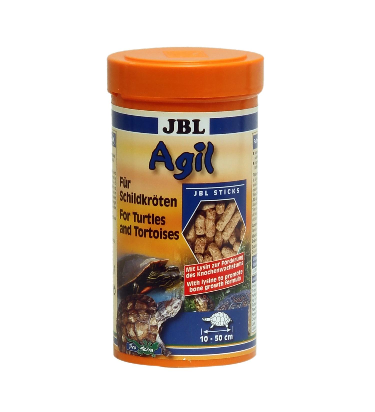 JBL Agil 70342 Turtle Food - 250 ml International Shipping | High-Quality Staple Diet for Turtles - Buy Online on GoSupps.com