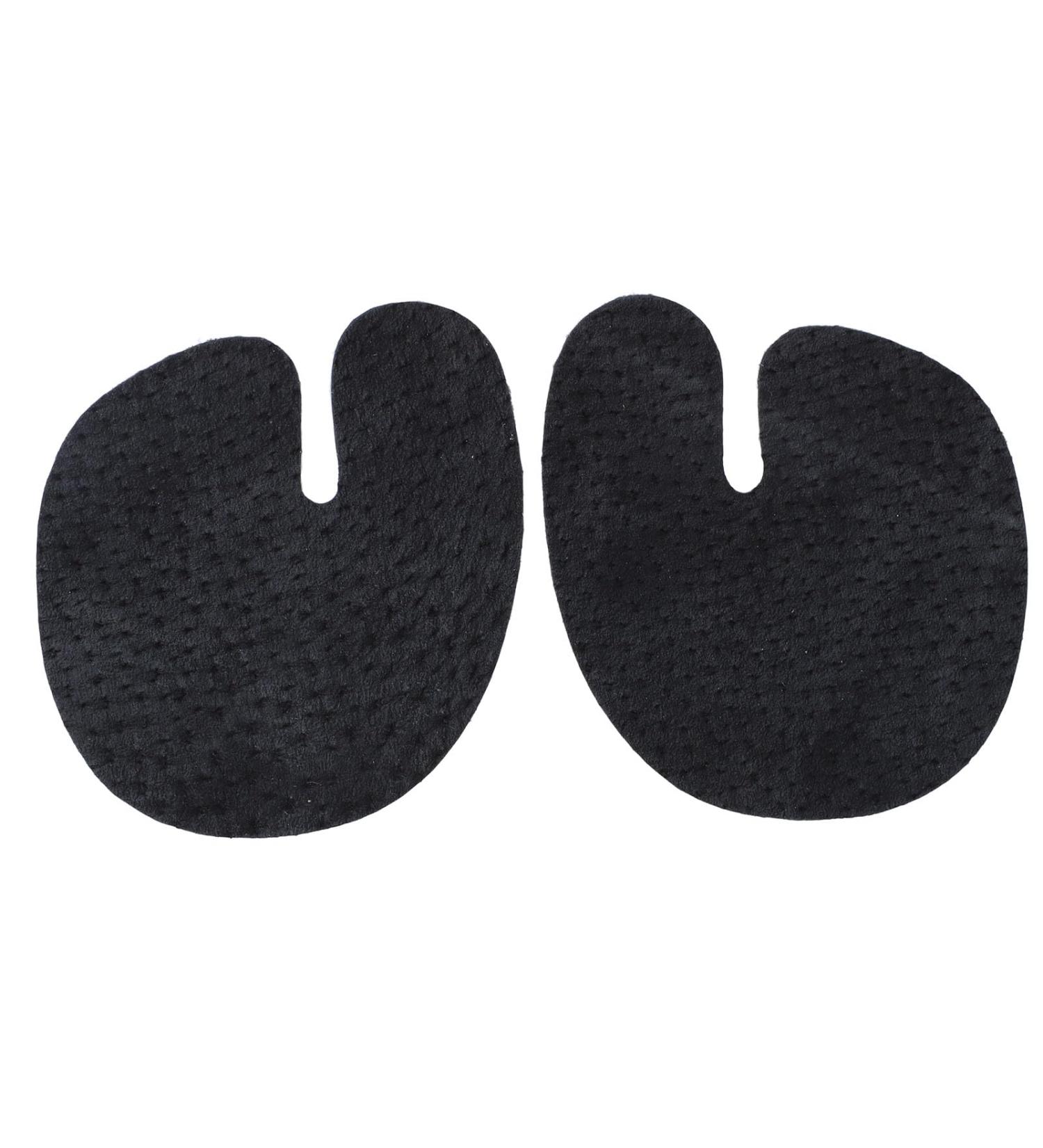 Premium Leather Flip Flops with Self-Adhesive Forefoot Pad - Prevent Skin Abrasion & Enhance Comfort (Black) | International Shipping Available - Buy Online on GoSupps.com