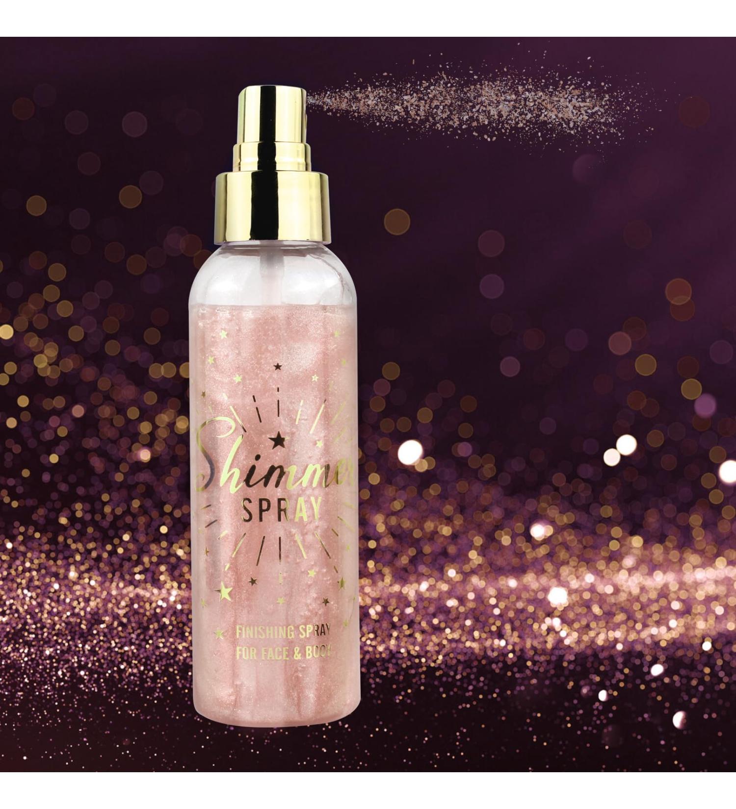 SOVONCARE Hair and Body Glitter Spray Instant Sparkly Glow for Women | Quick-Drying Non-Sticky Hairspray & Body Shimmer | 4.7 oz Orange - Buy Online on GoSupps.com
