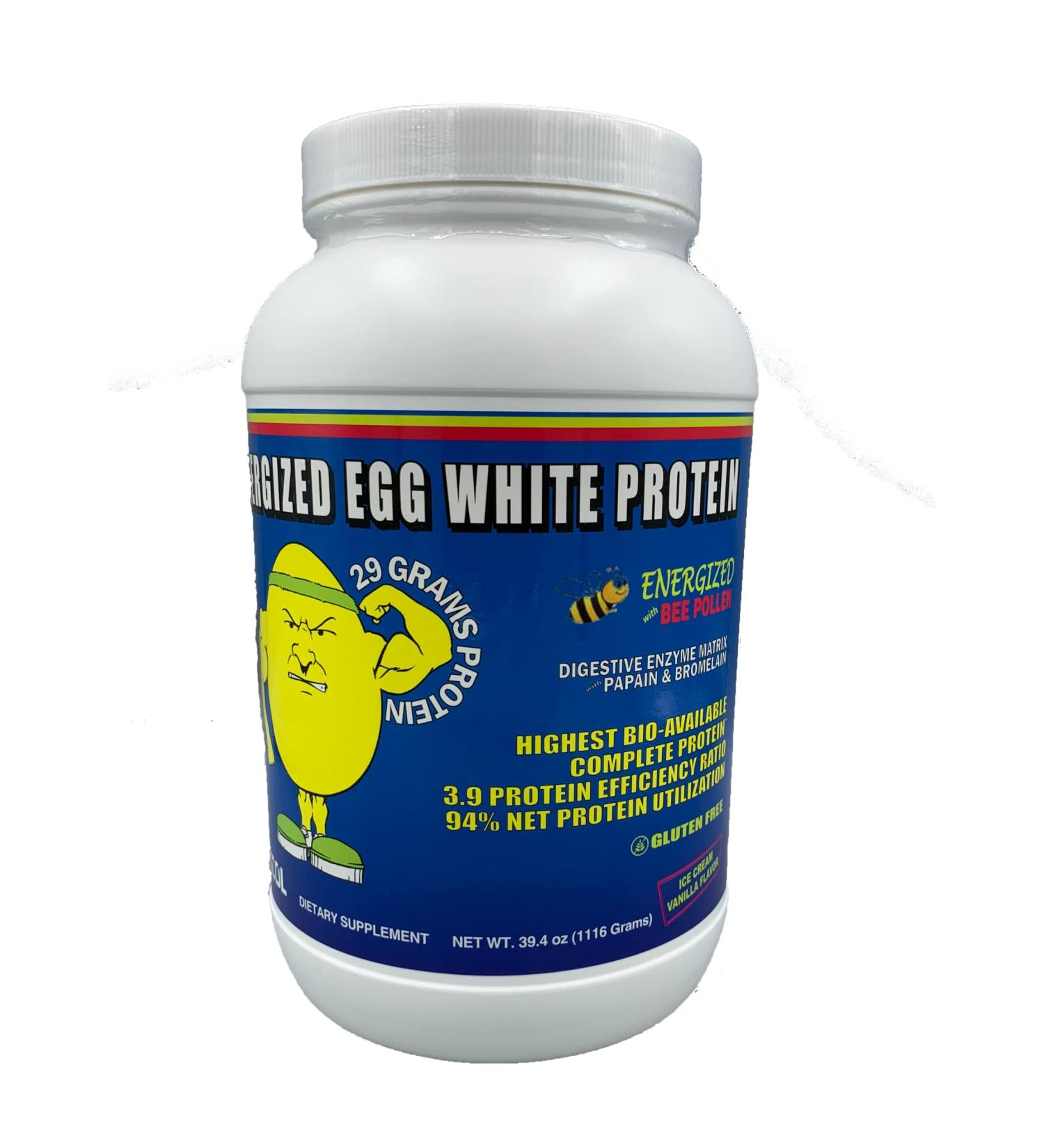 Vitol 100% Egg Protein Vanilla 40 oz - Pure Protein Supplement - Buy Online on GoSupps.com