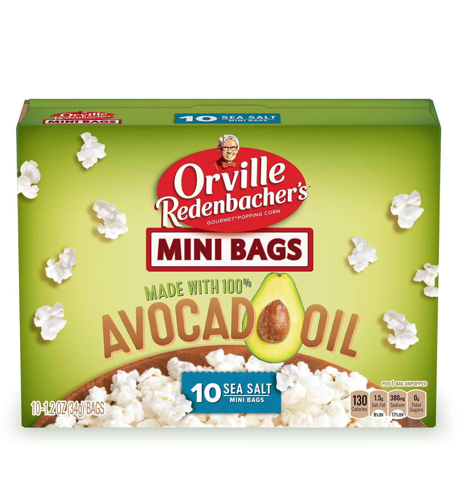 Orville Redenbacher's SmartPop! Kettle Corn Popcorn with Avocado Oil - 1.16 oz Single Serve Bag - Buy Online on GoSupps.com