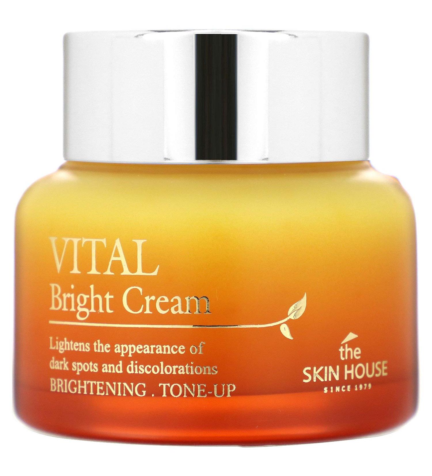 Skin House Vital Bright Cream 50ml - Radiant Skin Boost & Hydration - Buy Online on GoSupps.com