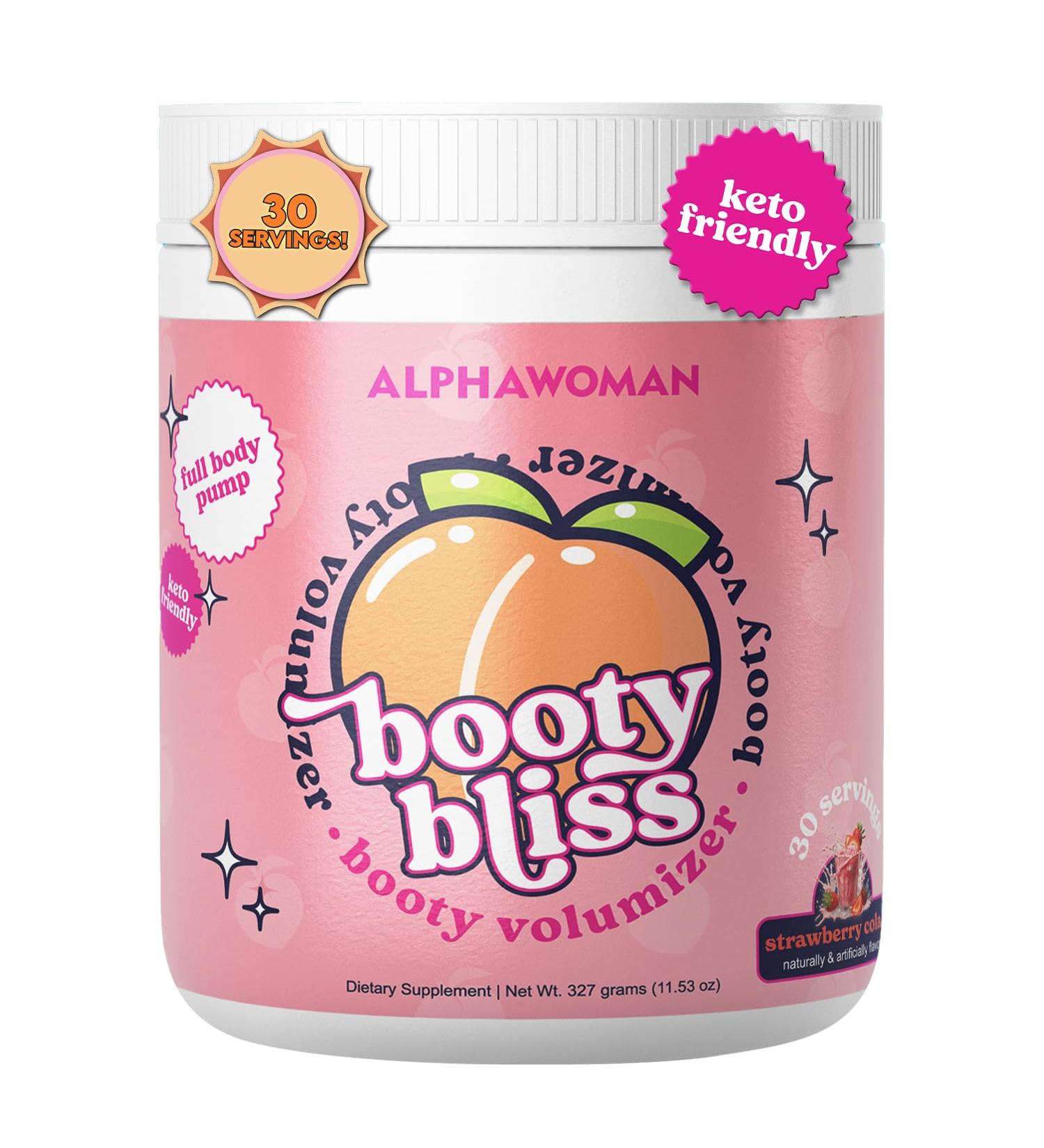 Buy Creatine for Women - Pre Workout & Keto-Friendly Booty Builder | Collagen & Strawberry Colada Flavor - 30 Servings - Buy Online on GoSupps.com