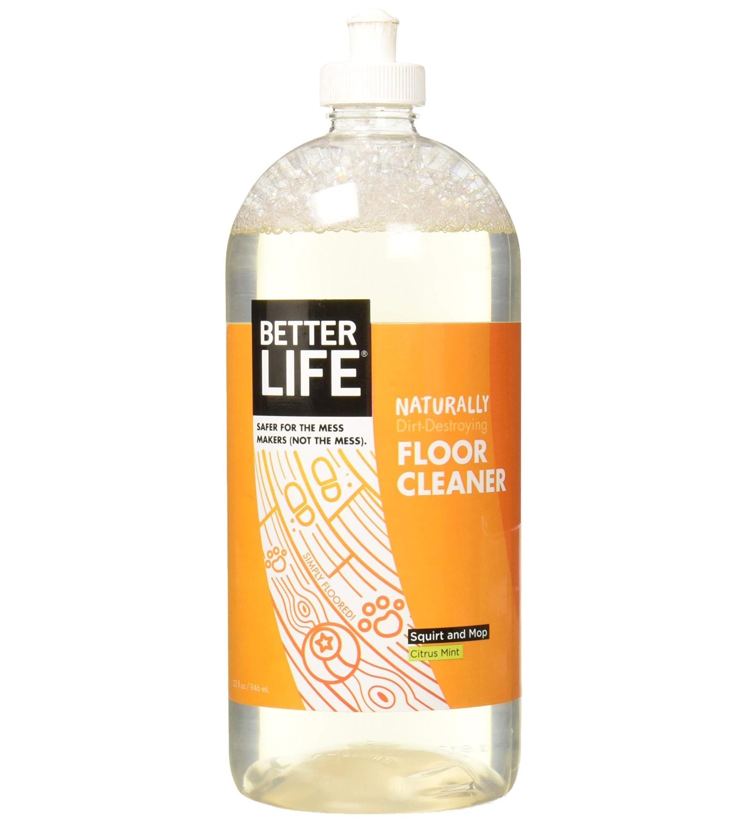 Better Life Simply Floored! Natural Floor Cleaner Citrus Mint - 32 fl oz - Buy Online on GoSupps.com