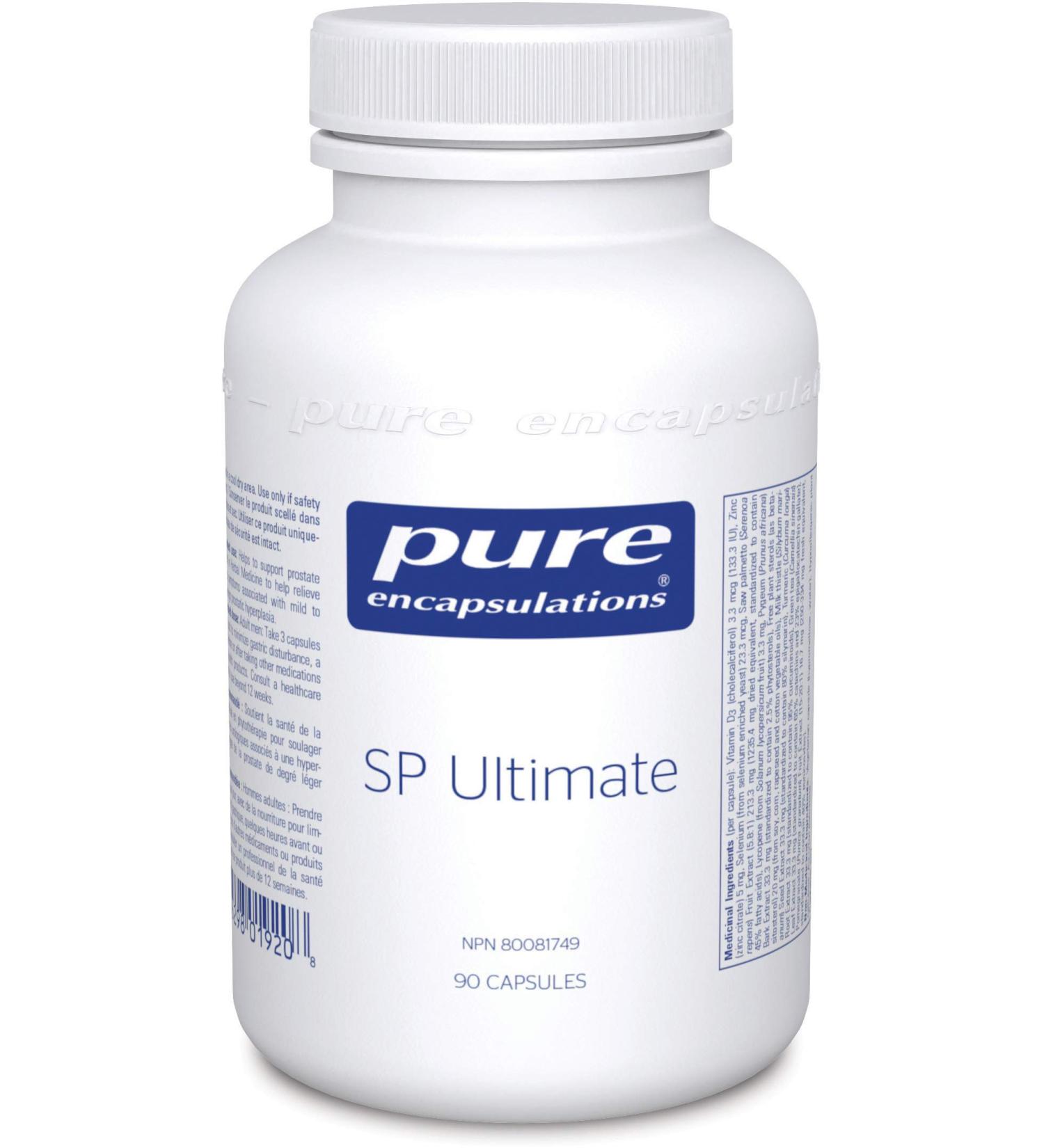 Pure Encapsulations - SP Ultimate - Powerful Support for Healthy Urinary and Prostate Function* - 90 Capsules