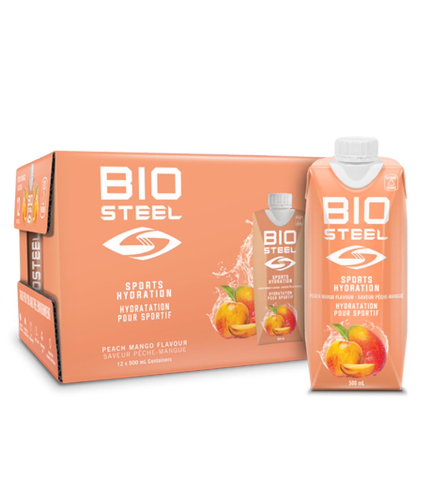 BioSteel Sports Drink Great Tasting Hydration with 5 Essential Electrolytes Rainbow Twist Flavour 16.7 Fluid Ounces 12-Pack - Buy Online on GoSupps.com