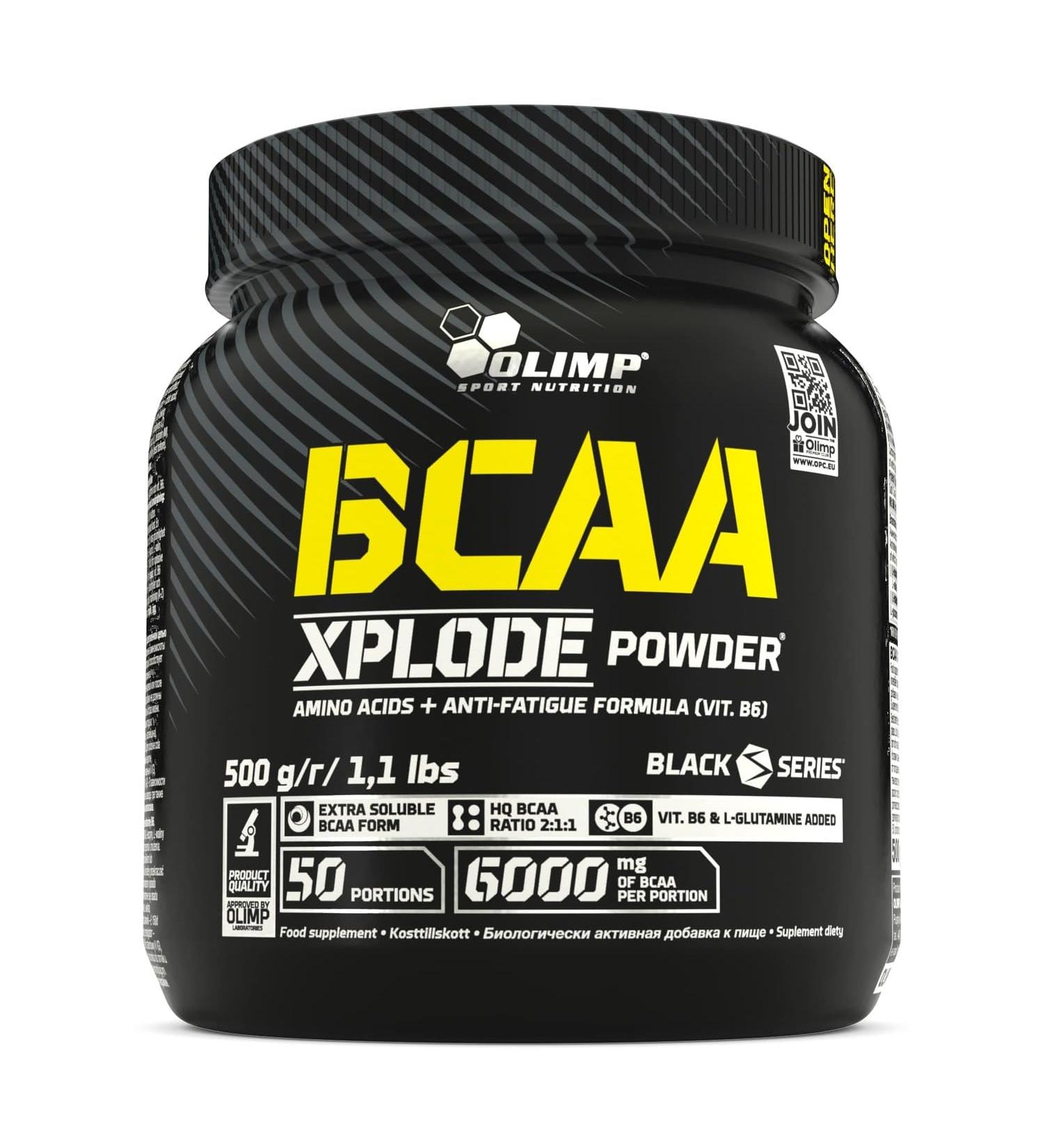 Olimp Labs Cola BCAA Xplode 500g - Recovery and Energy Supplement Powder - Buy Online on GoSupps.com