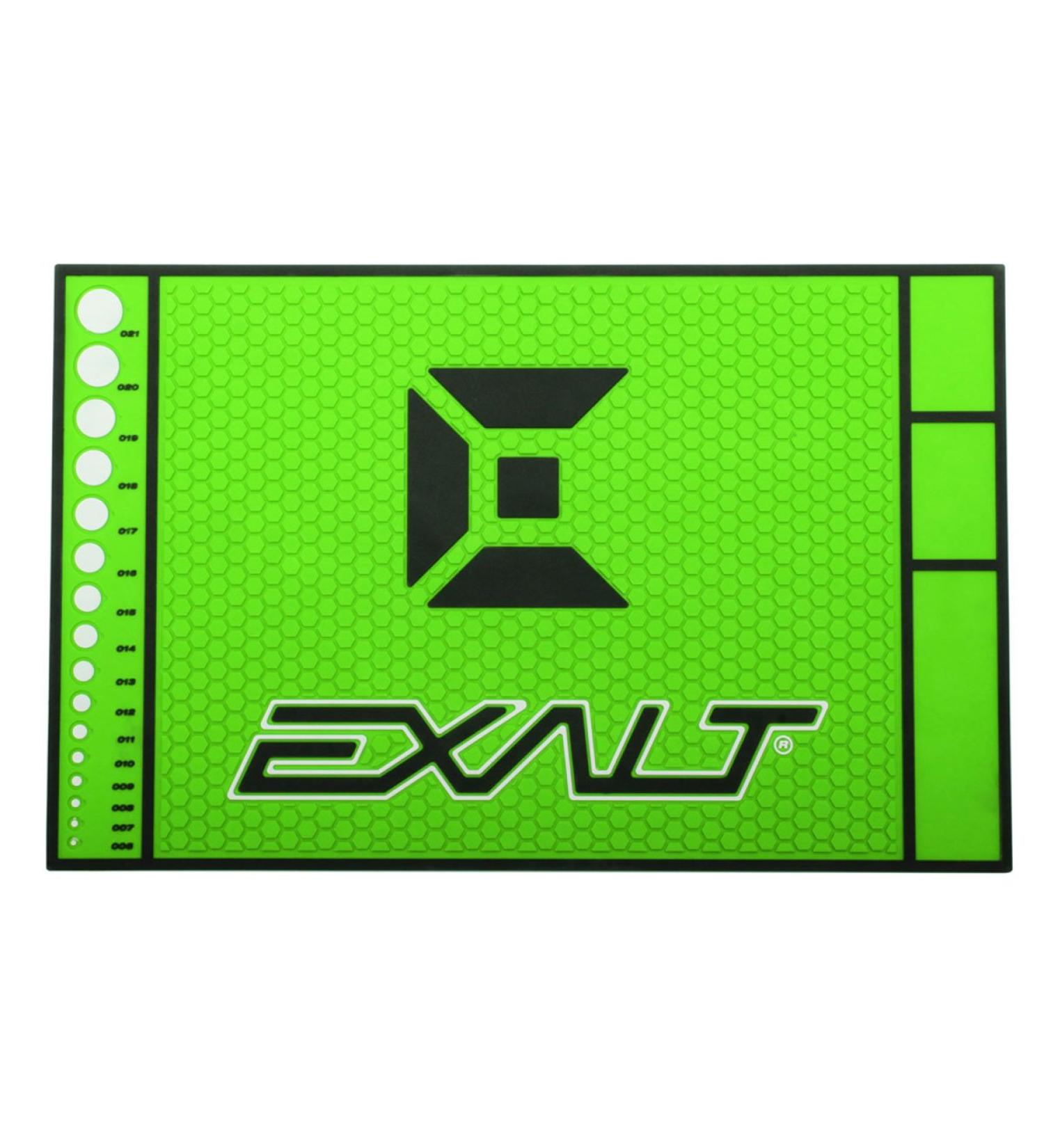 Exalt Paintball HD Rubber Tech Mat - Slime Green