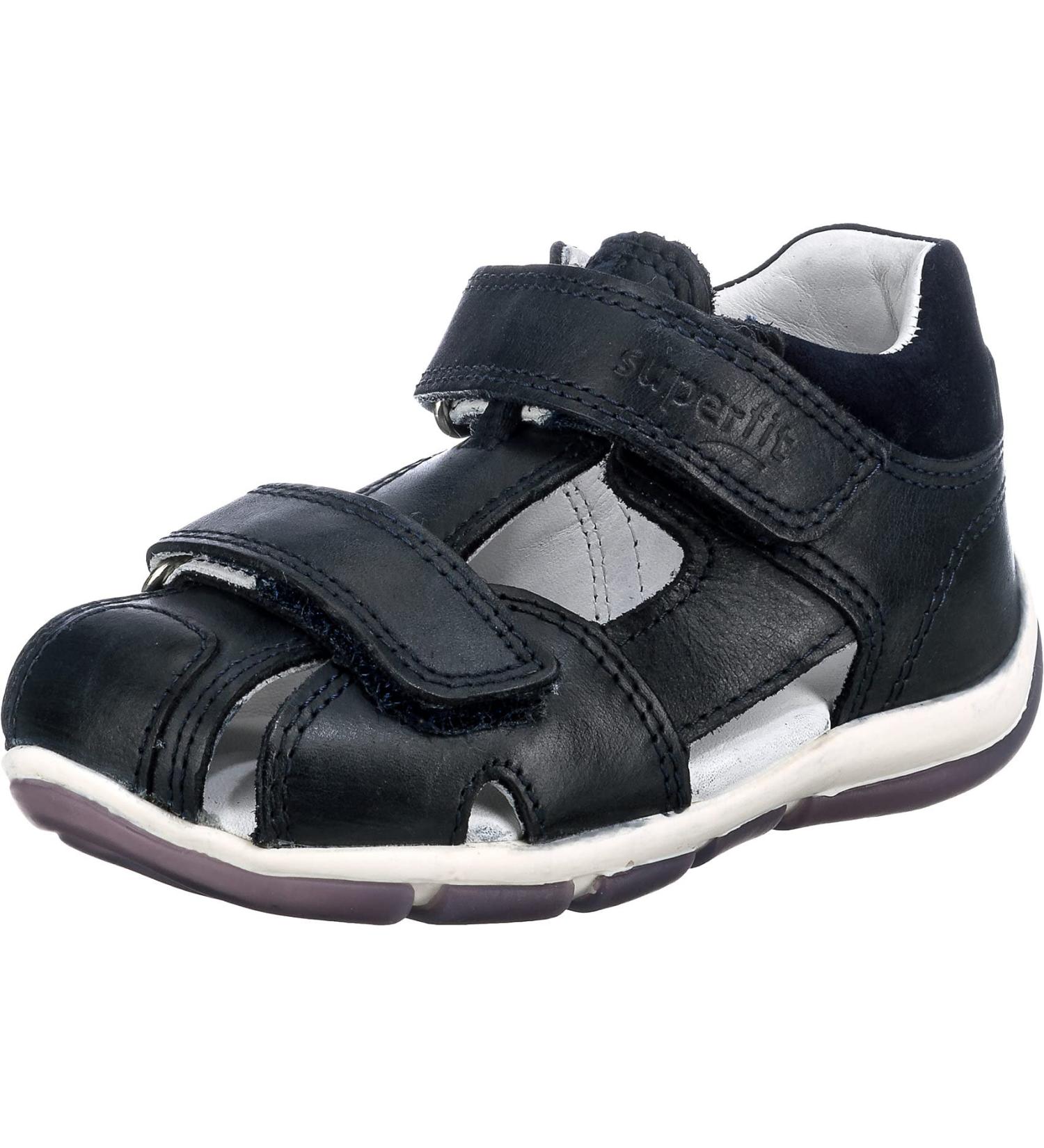 Superfit Baby Boys Freddy Sandals - Blue - Size 4 UK | 80 - Buy Online on GoSupps.com