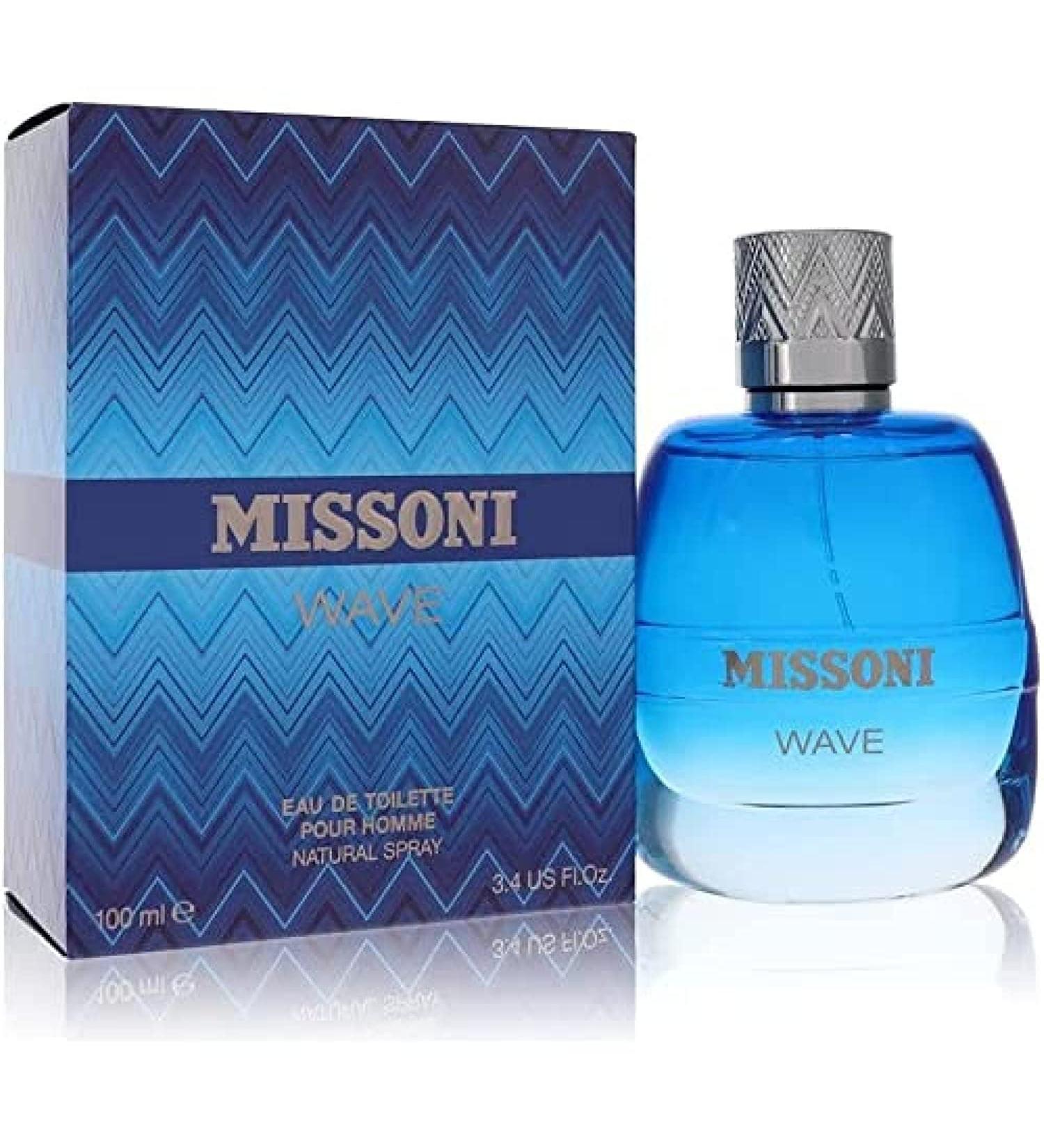 Missoni Missoni Wave Men EDT Spray 3.4 Fl Oz (Pack of 1) Citrus Aromatic fragrance 3.4 Fl Oz (Pack of 1) - Buy Online on GoSupps.com