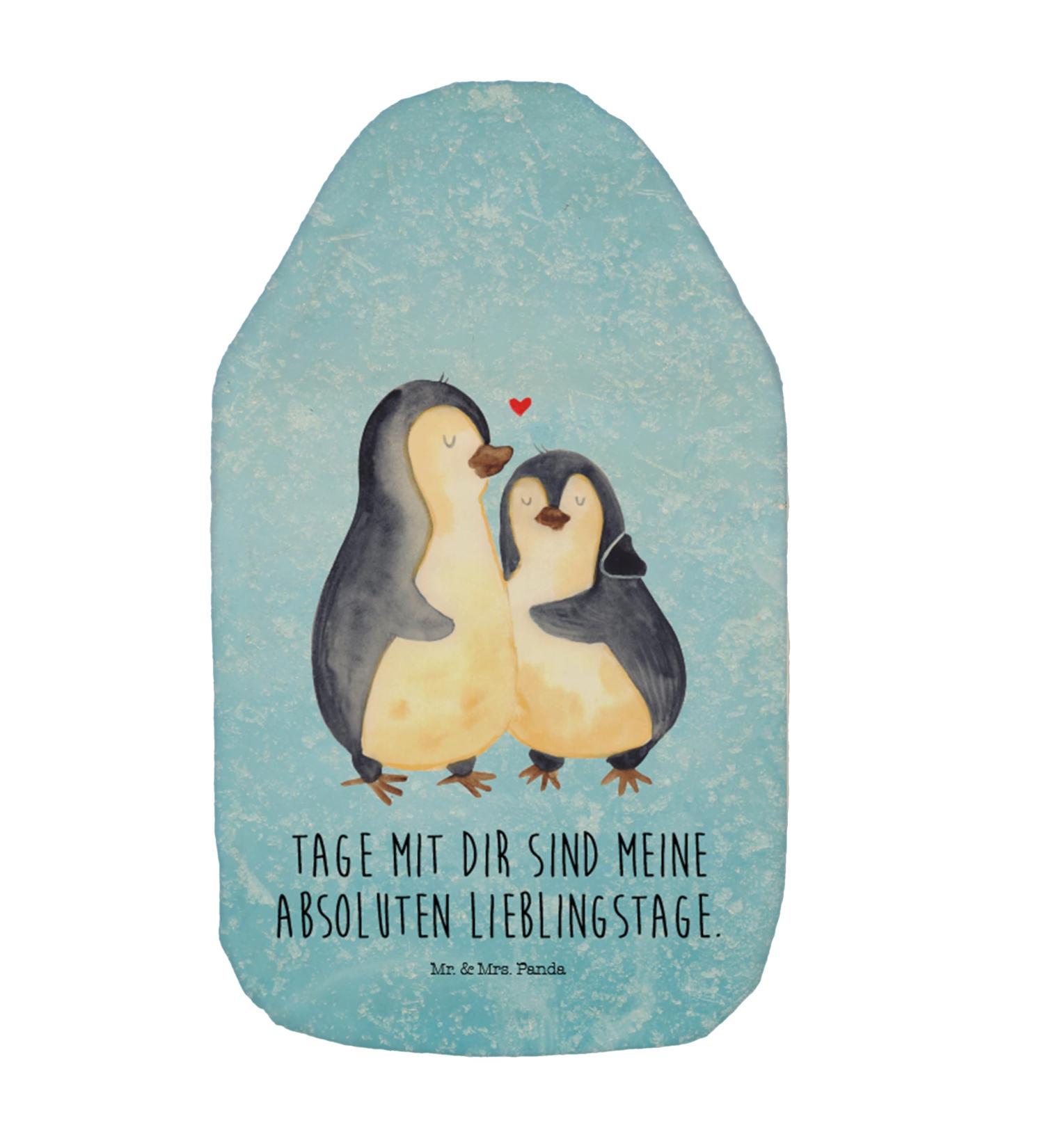 Mr. & Mrs. Panda Penguin Hug Heat Bottle Cover - Ideal Gift for Weddings & Anniversaries | Grain Pillow & Heat Cushion for Couples - Buy Online on GoSupps.com