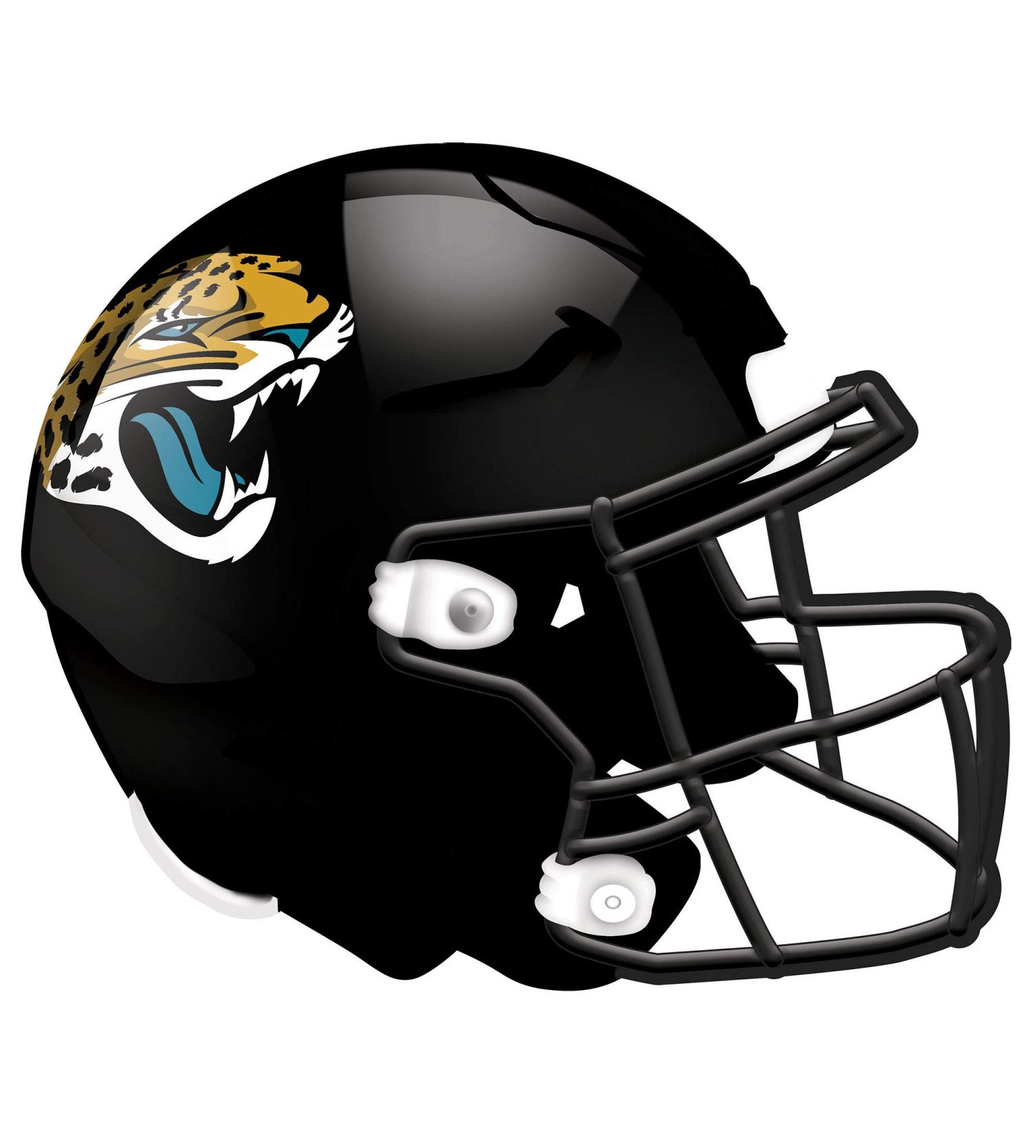 Fan Creations NFL Jacksonville Jaguars Unisex Jacksonville Jaguars Authentic Helmet, Team Color, 12 inch, Wall hanging (N1008-JAC)