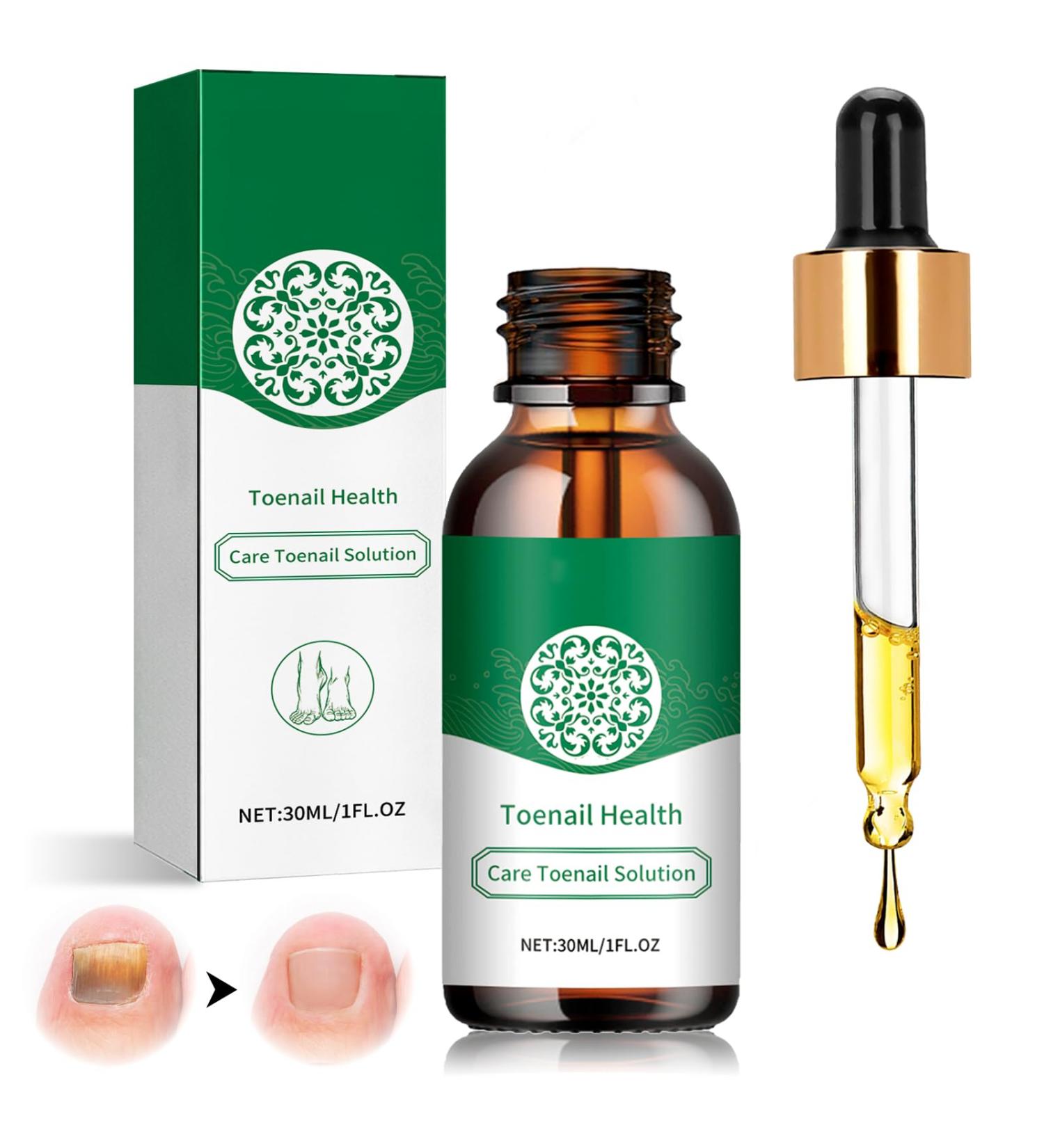 Fungal Nail Treatment Nail Repair Treatment Toenail Fungus Treatment Restores Healthy Nails for Thickening Yellow-Brown Discoloration Repair for Fingernails 30ml transparent - Buy Online on GoSupps.com