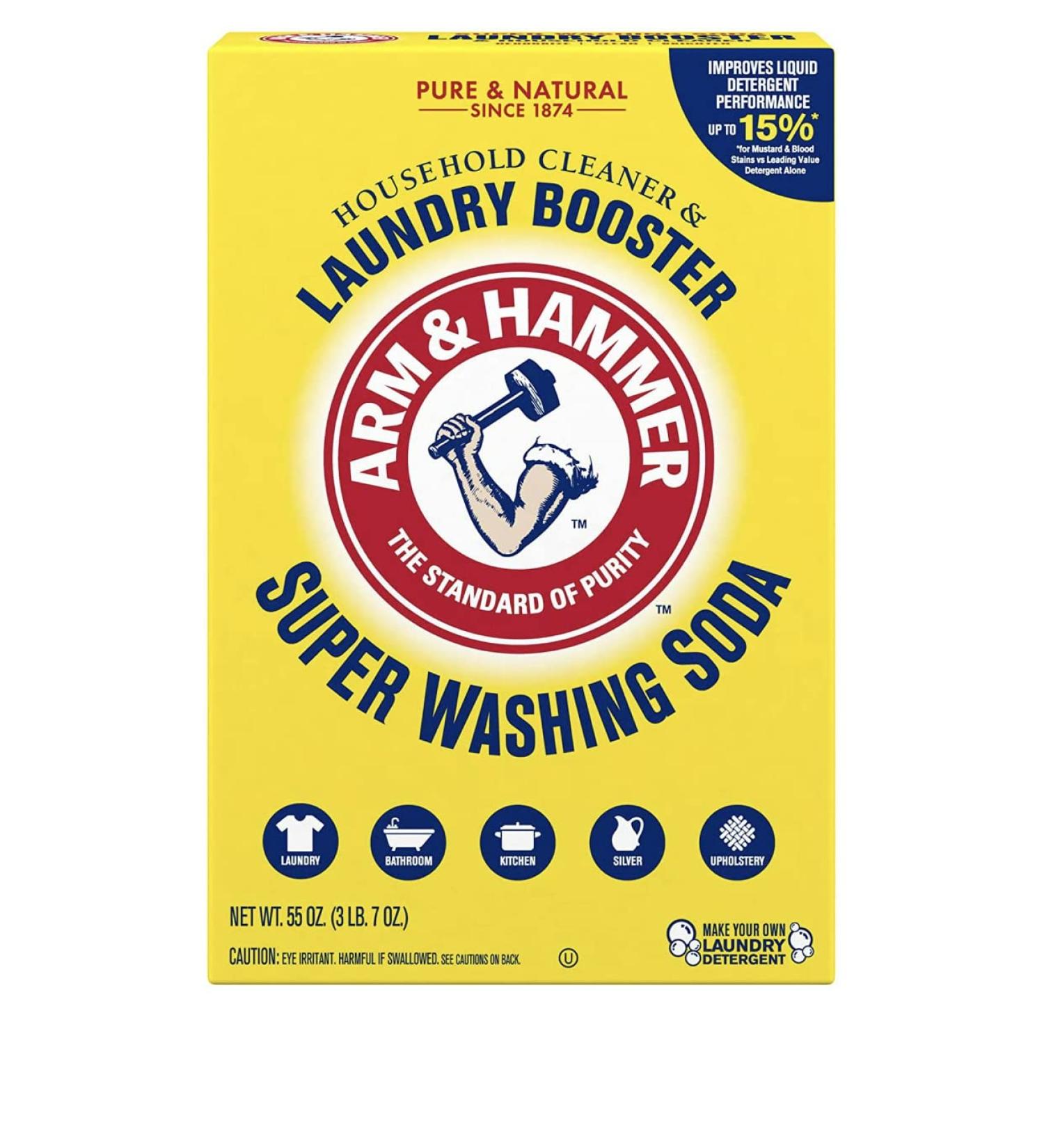 Premium Laundry Soap Kit | Fels Naptha Bars Borax & Washing Soda International Shipping Available - Buy Online on GoSupps.com