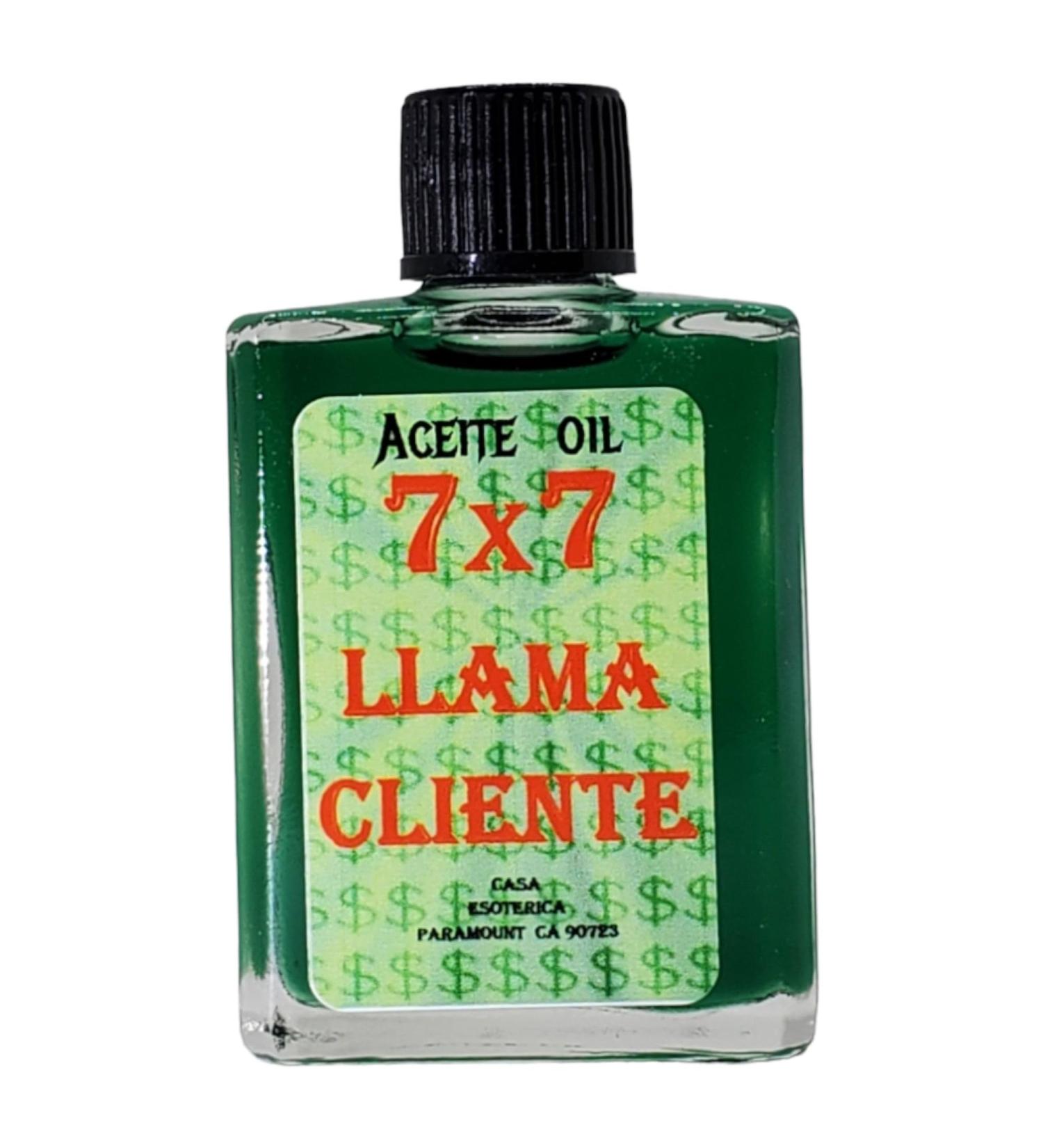 7x7 Attract Customers Oil (7x7 Llama Cliente Aceite) Spiritual Anointing Oil by CASA ESOTERICA MAGICK SPACE - Increase Business Sales & Customer Traffic - Boost Your Profits Today!-0.5 FL OZ (1 Pack) - Buy Online on GoSupps.com