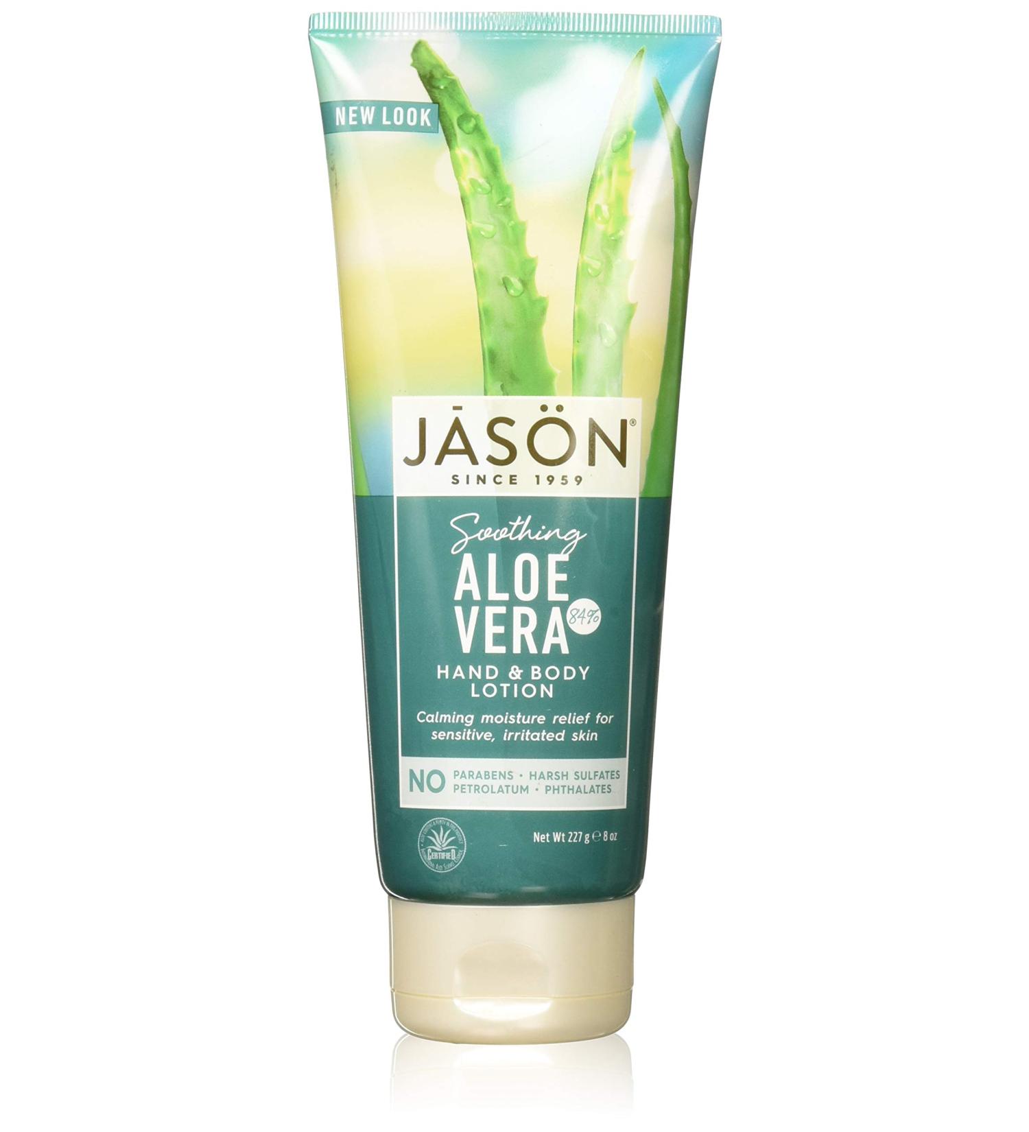 Jason Pure Natural Aloe Vera 84% Moisturizing Hand & Body Lotion - 8 oz