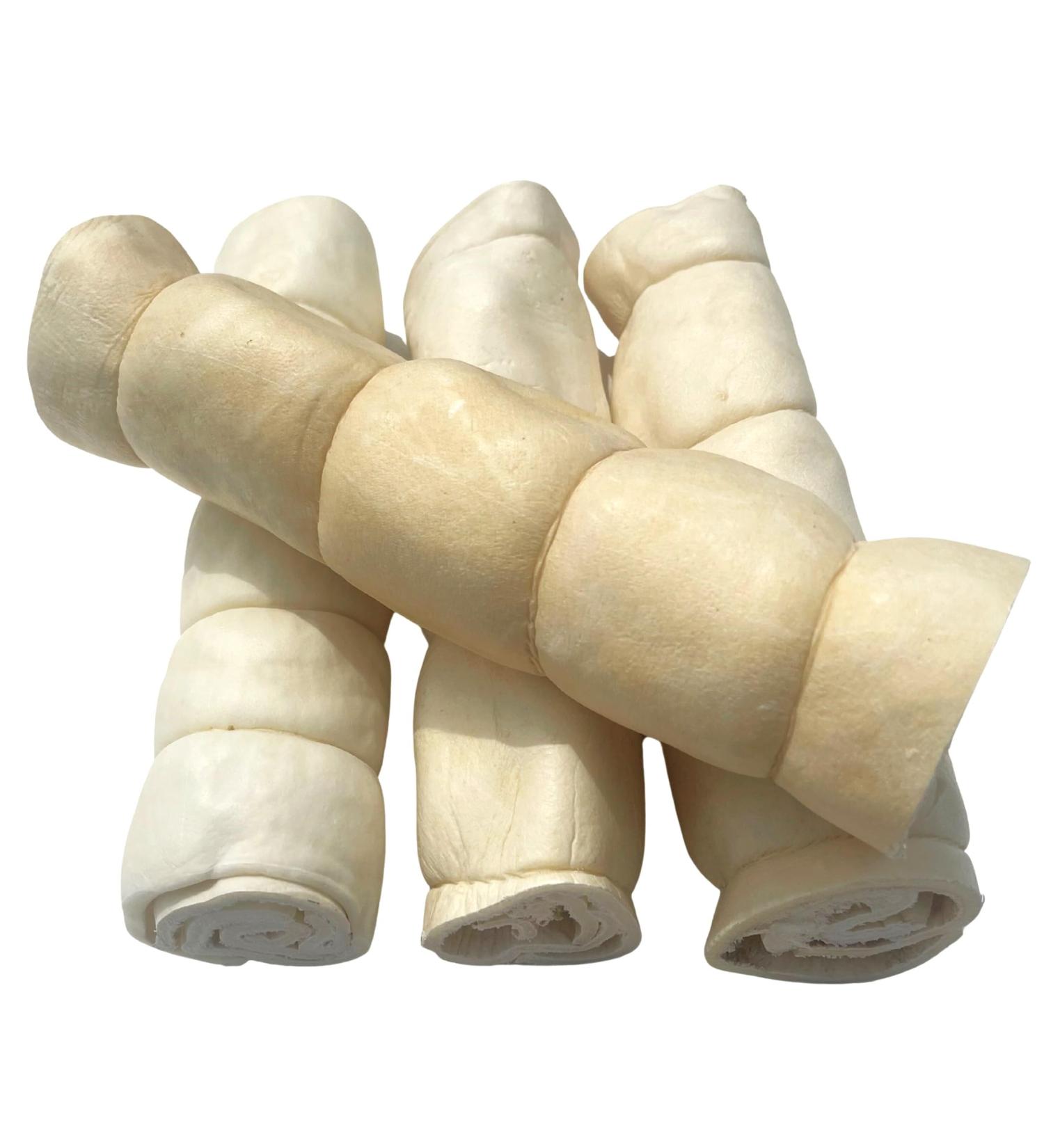 Beef Cheek Rolls Dog CHEW Treat - *(Original 4 Pack 12 INCH)* - Original/Peanut Butter Flavors - Single Ingredient - Rawhide Free - Super Thick - All Natural - Long Lasting Beef Cheek Rolls ORIGINAL 12 INCH 4 PACK - Buy Online on GoSupps.com