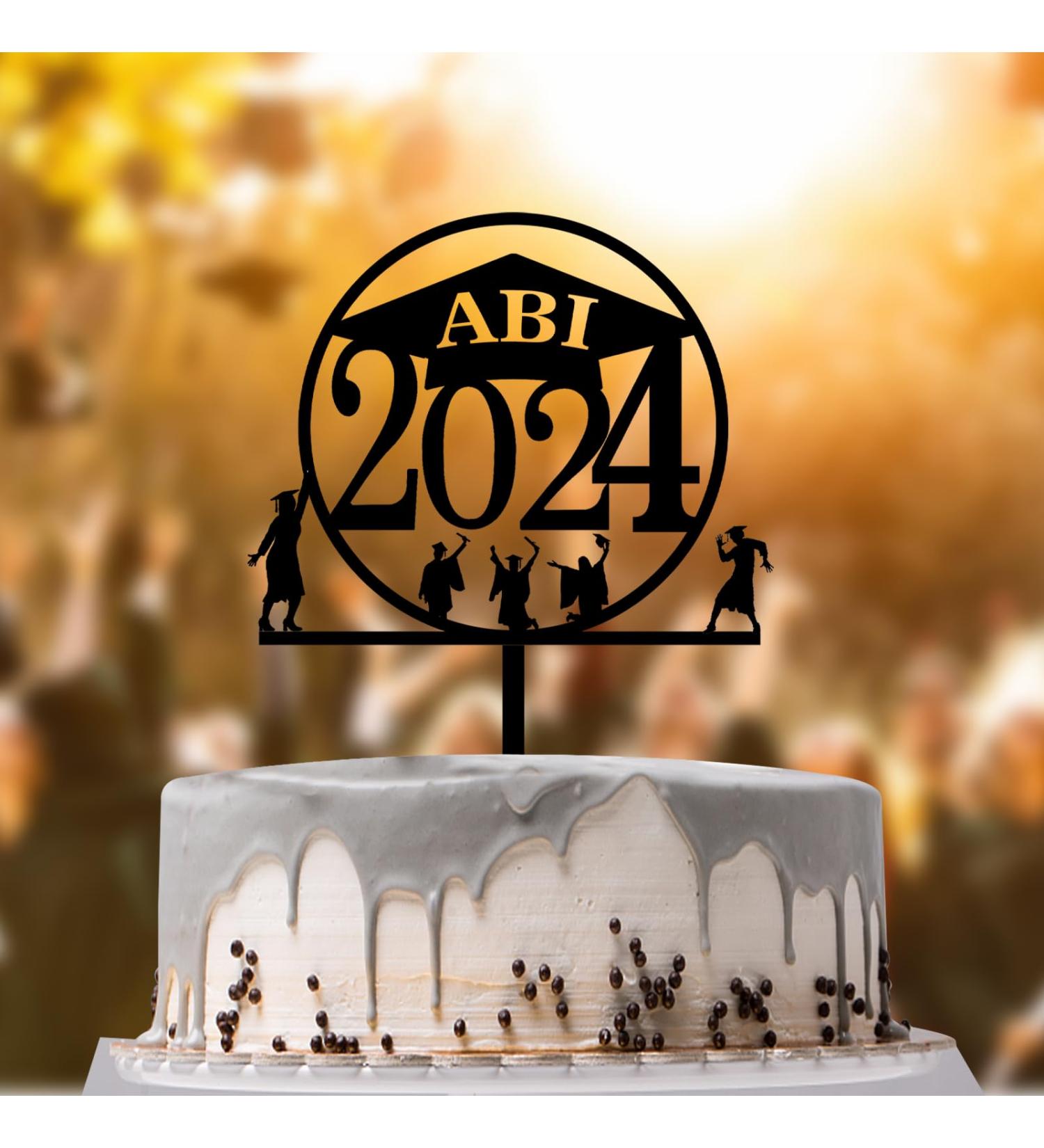 Cake Topper Graduation 2023 Passed Exam Cupcake Decoration Cake Topper Graduation Party Decoration Gifts - Buy Online on GoSupps.com