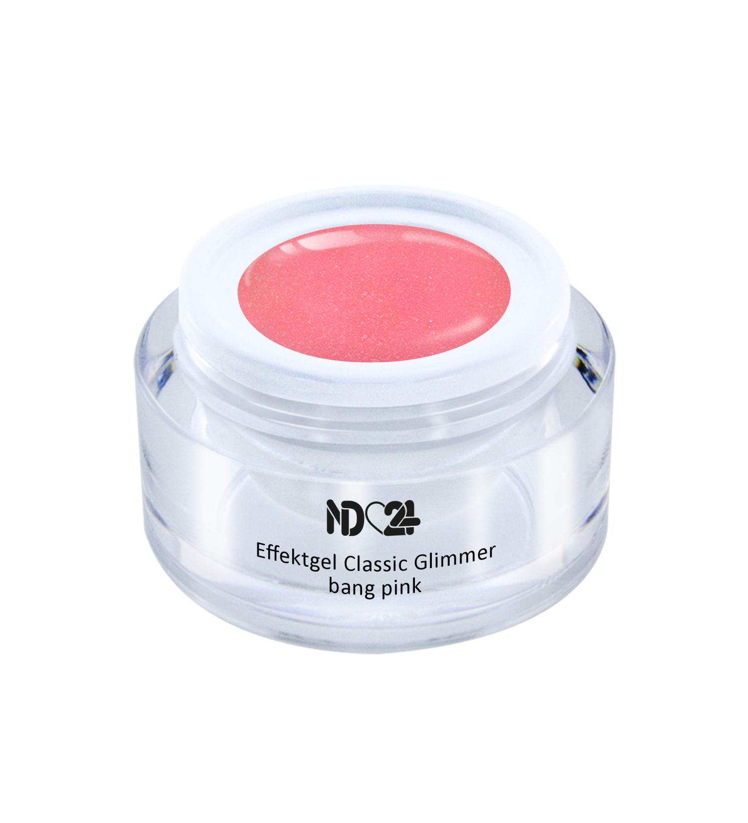 Buy UV LED Effect Gel Classic Glimmer Bang Pink - Studio Quality Gel - 5ml Made in Germany | International Shipping Available - Buy Online on GoSupps.com