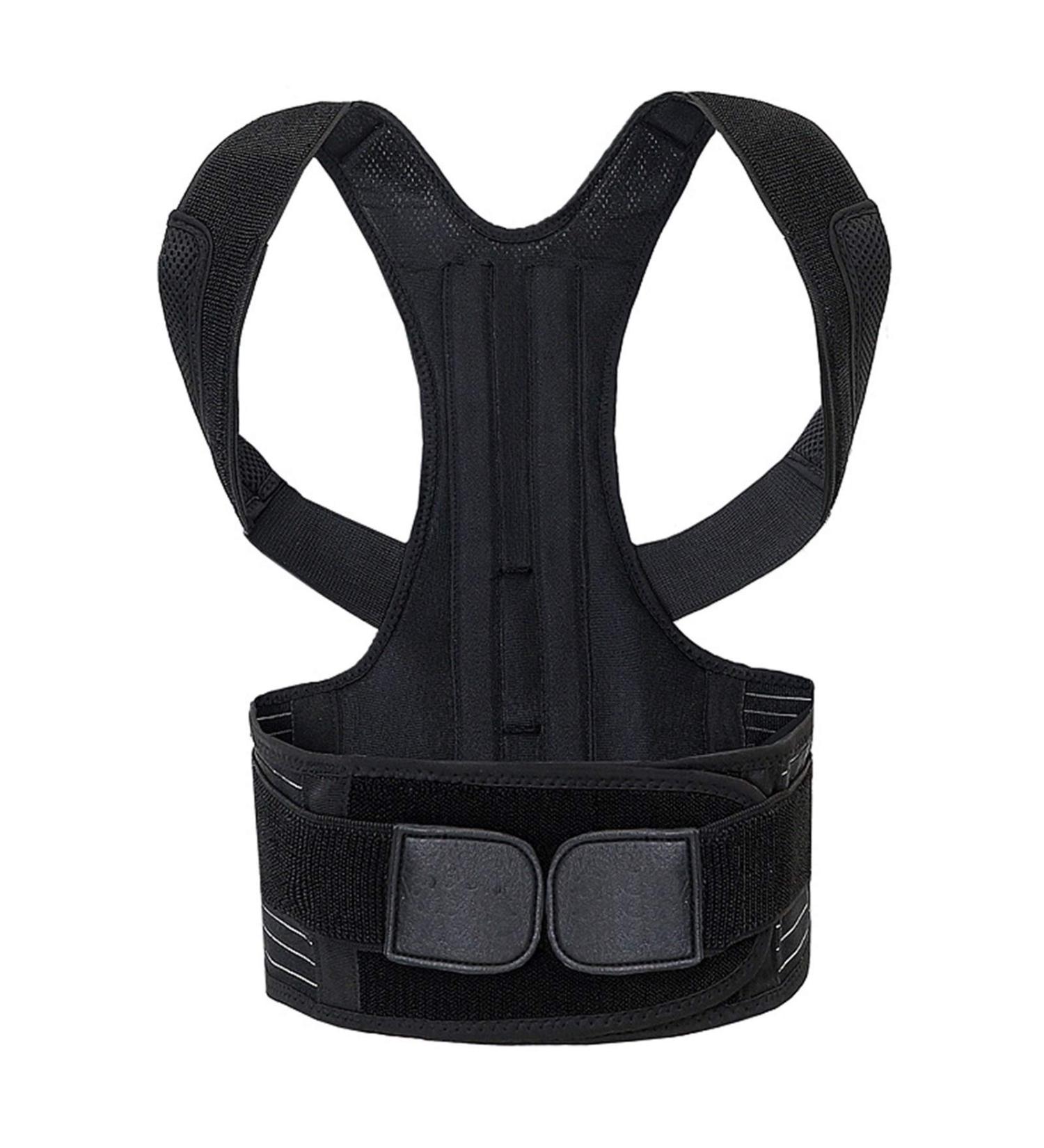 Posture Corrector Brace Shoulder Back Support Belt for Unisex Braces & Supports Belt Shoulder Posture Waist Posture Corrector - Buy Online on GoSupps.com