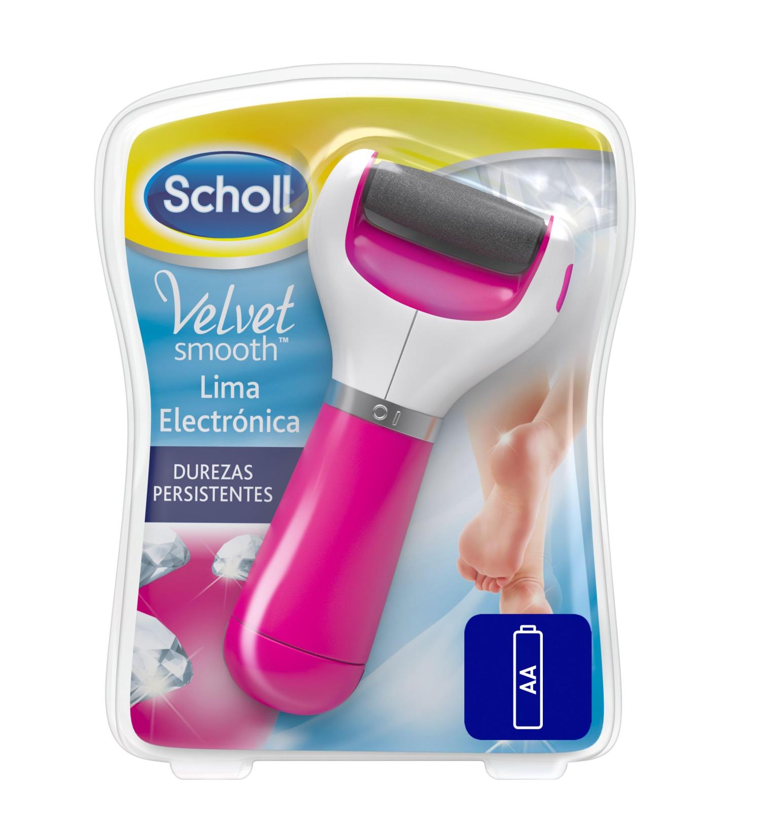 Scholl Velvet Pink Lime Foot File - Smooth and Soft Feet Guarantee - Buy Online on GoSupps.com