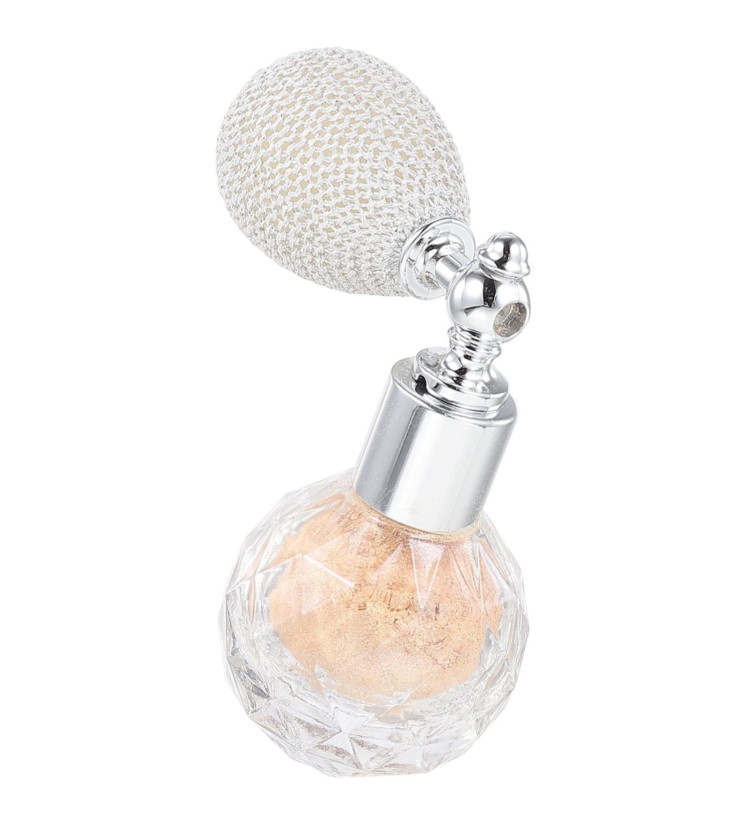 Pretty Vulgar Shimmer Powder Glitter Spray in Champagne Gold - Body Highlighter for Glowing Skin - Buy Online on GoSupps.com