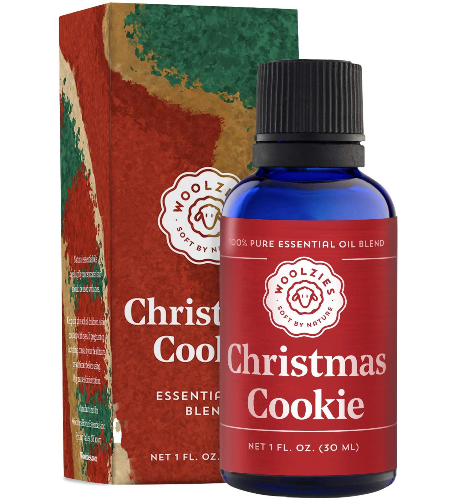 Holiday Essential Oil Blend | Perfect for Aromatherapy Soaps Candles & Lotions (Christmas Cookie 1 Fl Oz)