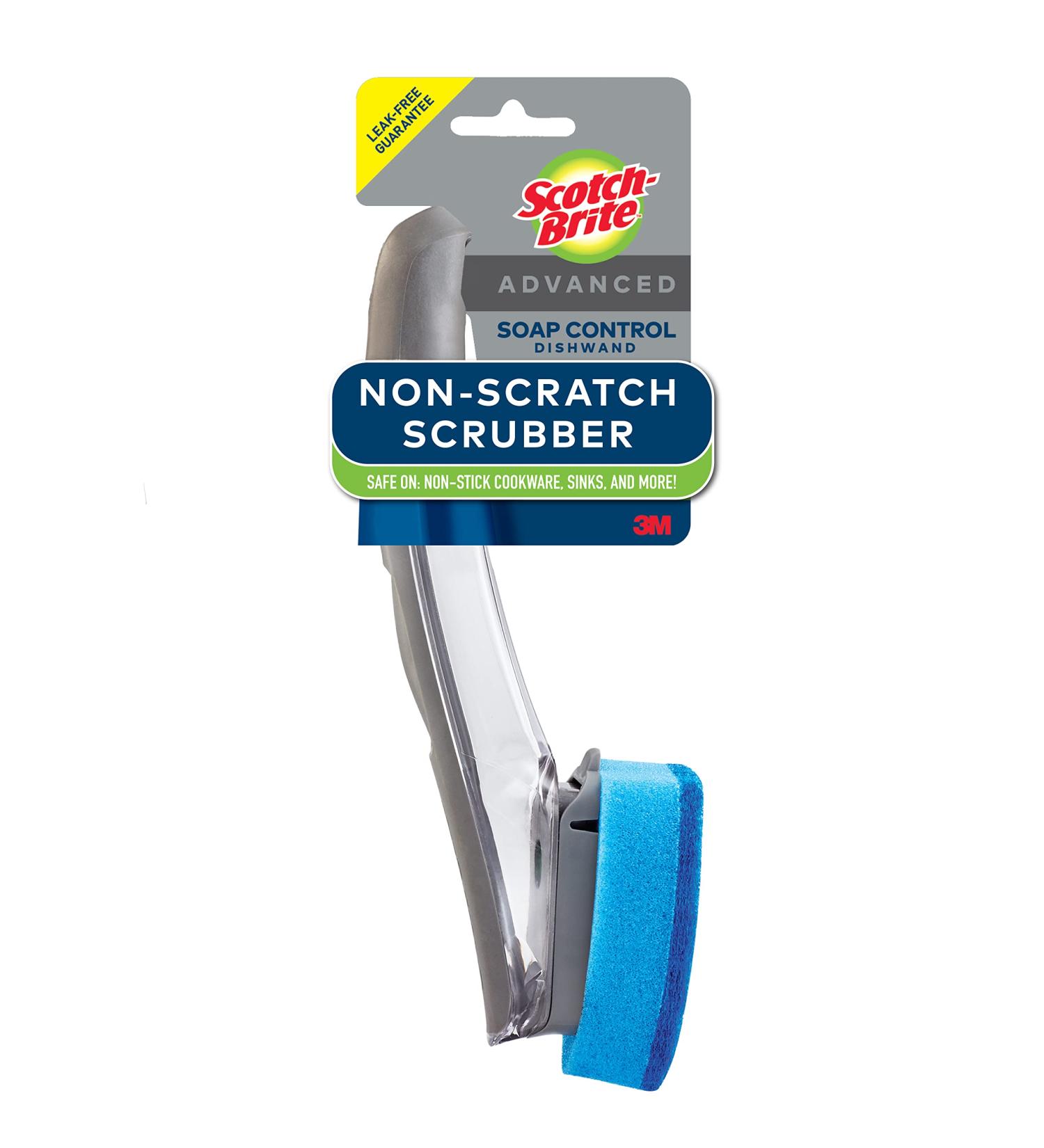 Scotch-Brite Non-Scratch Soap Control Dishwand | Leak-Free, Long Lasting, Reusable - Buy Online on GoSupps.com