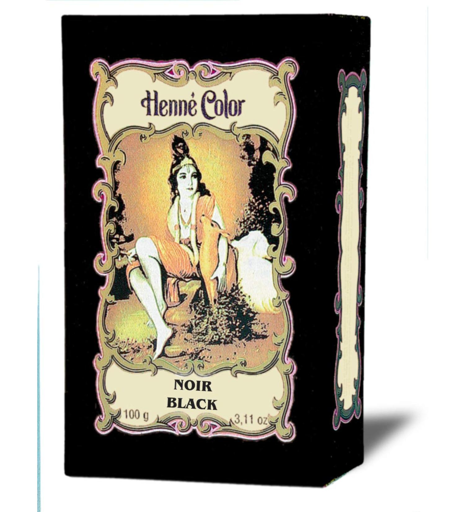 Premium Henna Black Hair Dye Powder - 100g | Natural Non-Toxic Hair Color | International Shipping Available - Buy Online on GoSupps.com