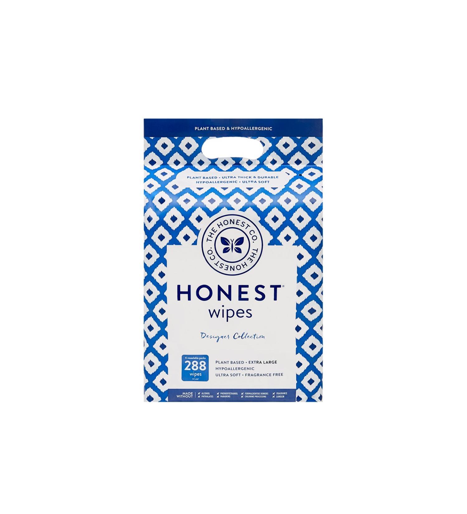 Buy The Honest Company Blue Ikat Plant-Based Wipes - 72 Count | Eco-Friendly & Gentle - Buy Online on GoSupps.com