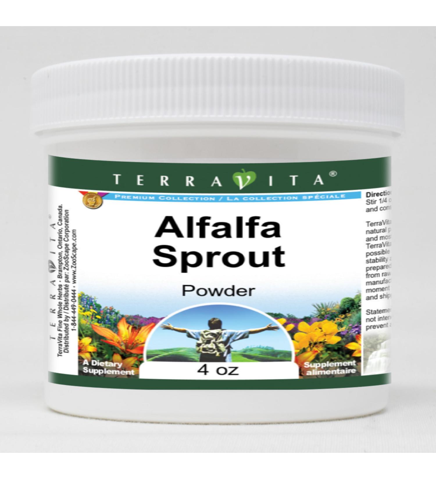 Alfalfa Sprout Powder (4 oz ZIN: 518854) - 3 Pack - Buy Online on GoSupps.com