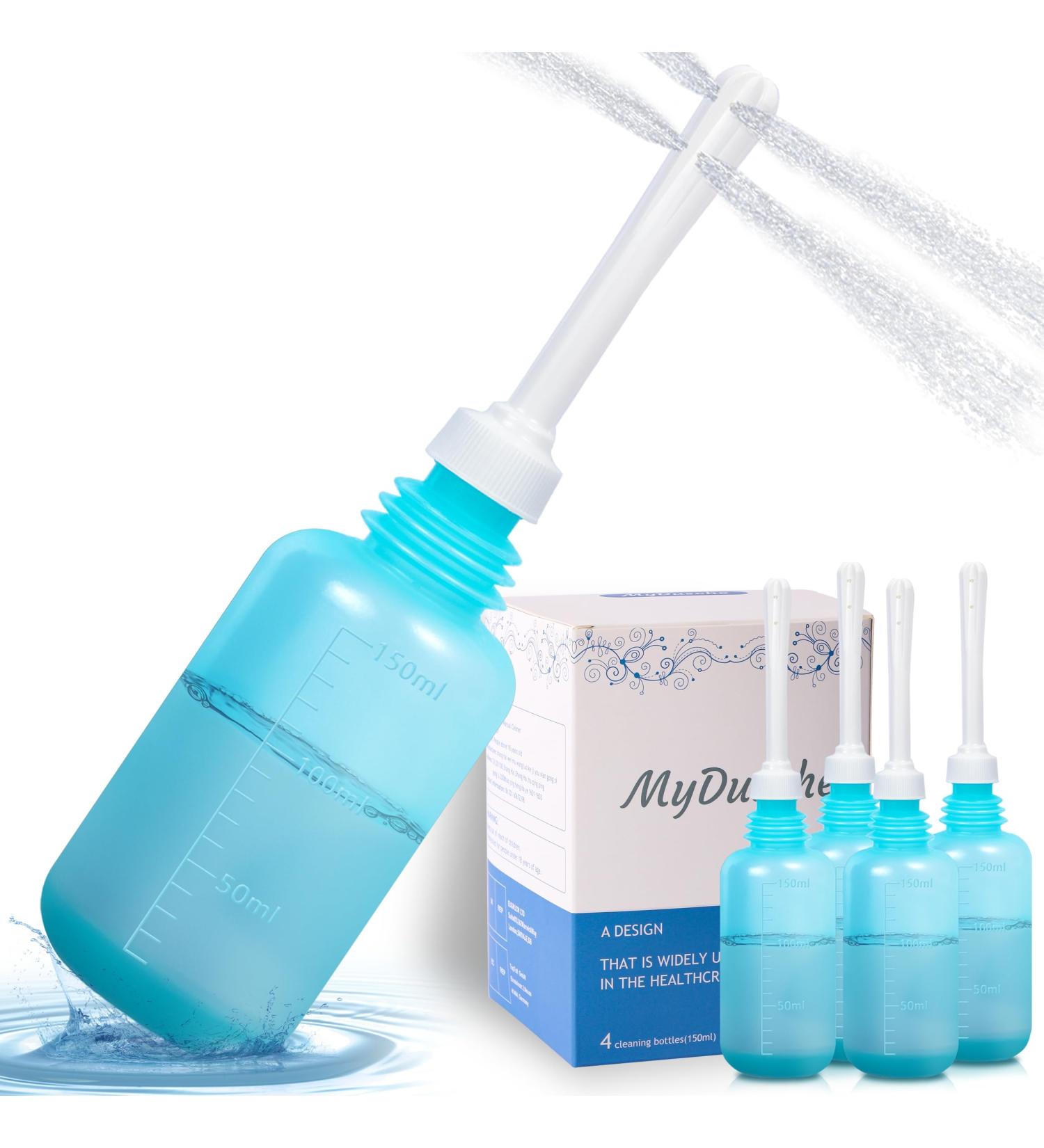 Portable Bidet Shower - Anal & Intimate Shower for Men & Women | Enema & Colon Cleansing Set - 150ml - Buy Online on GoSupps.com