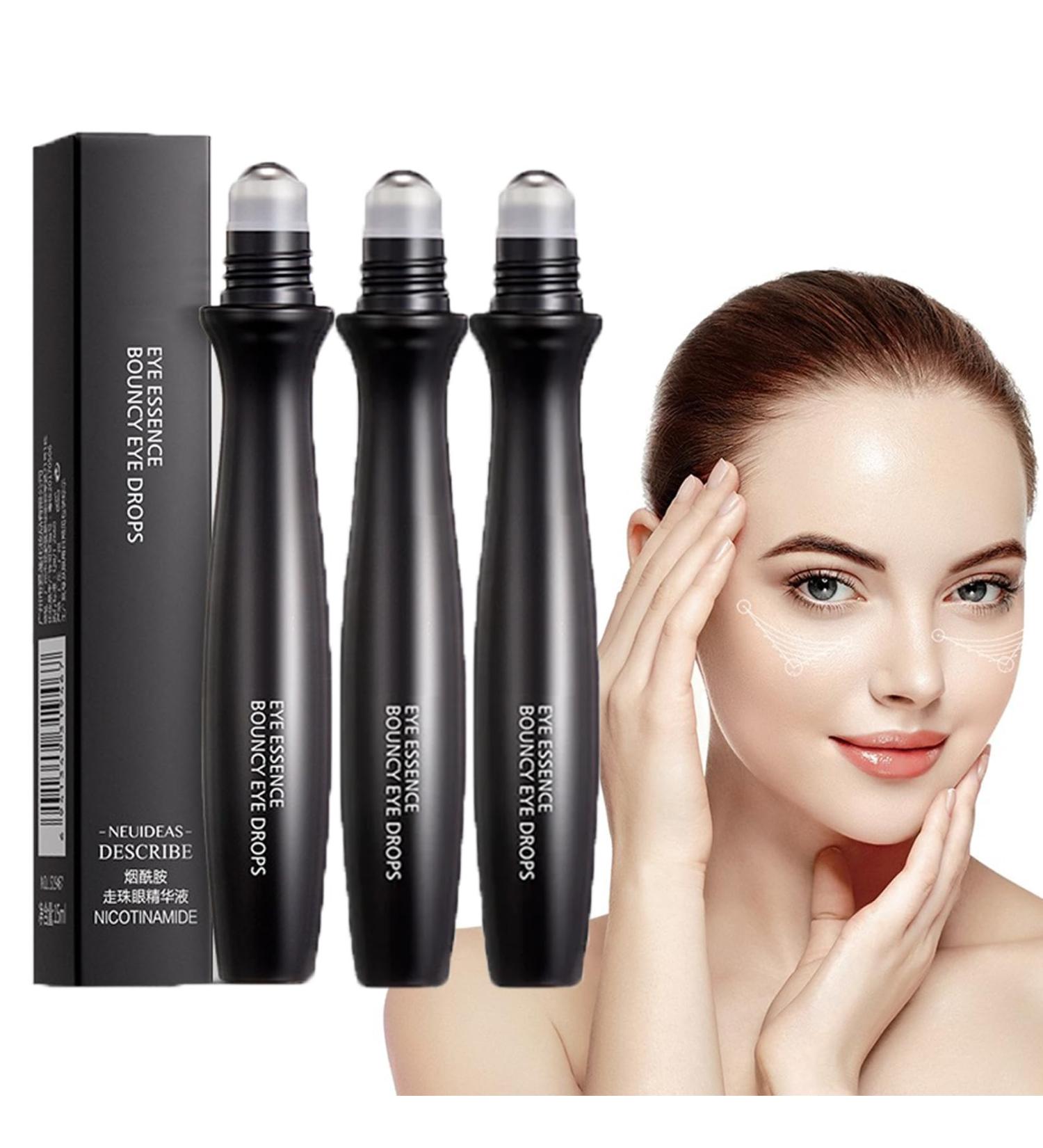 Timeturner 360 Anti Eye Bag Essence - Roll-On Eye Cream for Dark Circles Swelling & Fine Lines (3-Pack) - Cool Tender Formula for Bright Eyes - Buy Online on GoSupps.com