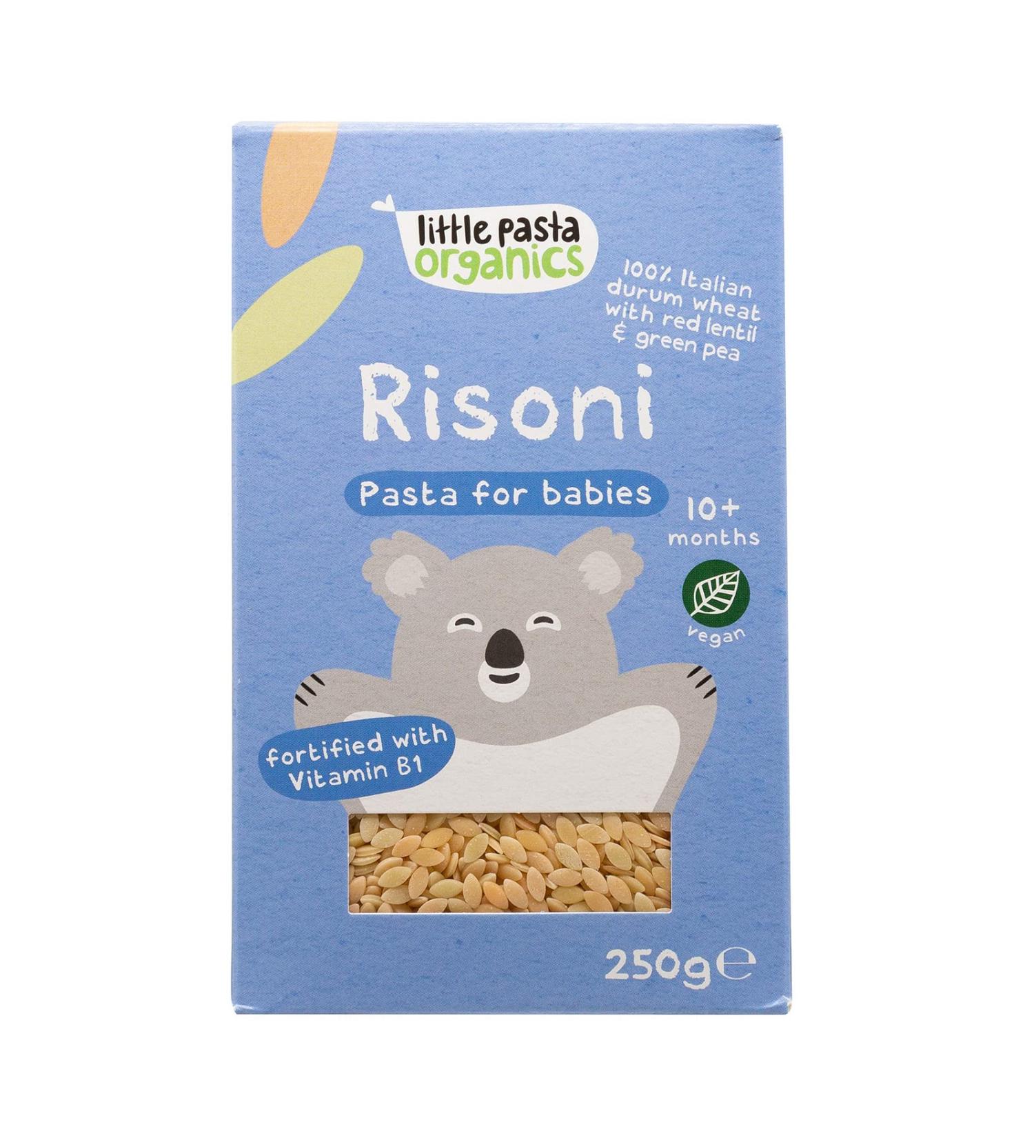 Little Pasta Organics Red Lentil & Pea Baby Pasta 10m+ - Buy Online on GoSupps.com