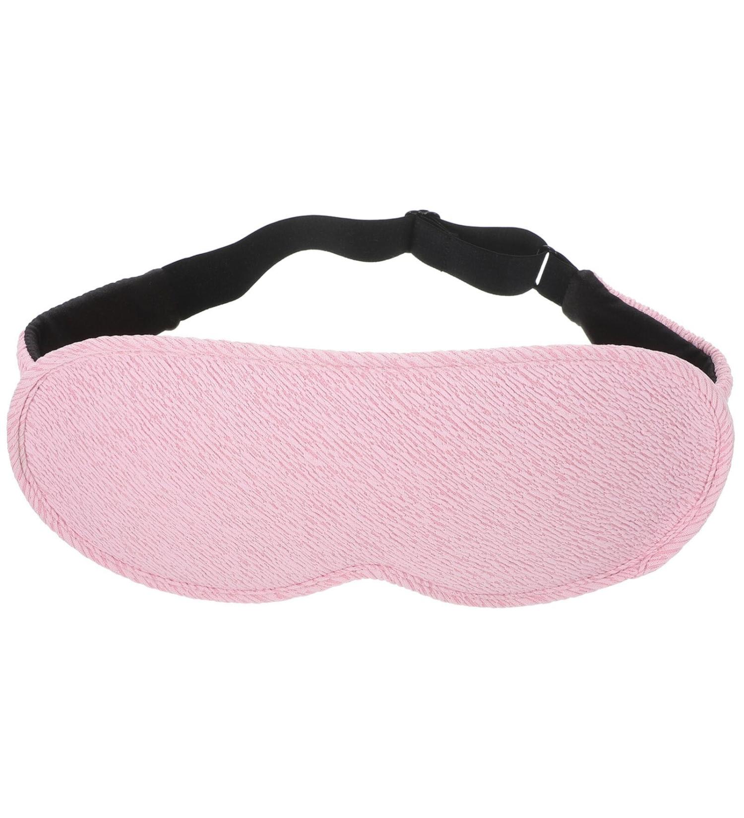 Beaupretty Eye Sleeping Mask Fashionable Night Mask Sleep Eye Mask Cover for Sleeping Pink - Buy Online on GoSupps.com