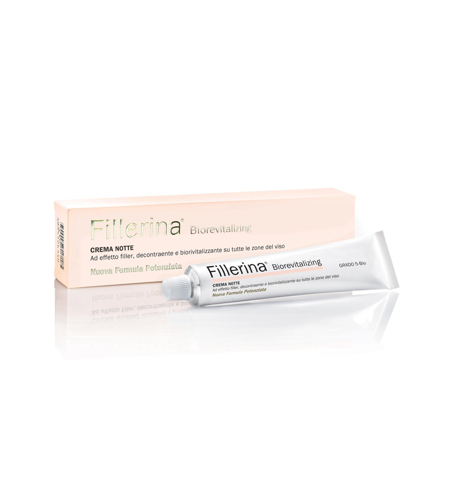 Fillerina LABO FILLERINE BIOREVITALIZING NEW POTENTI E CREAM NOTTE Grade 4 Organic 50 ml