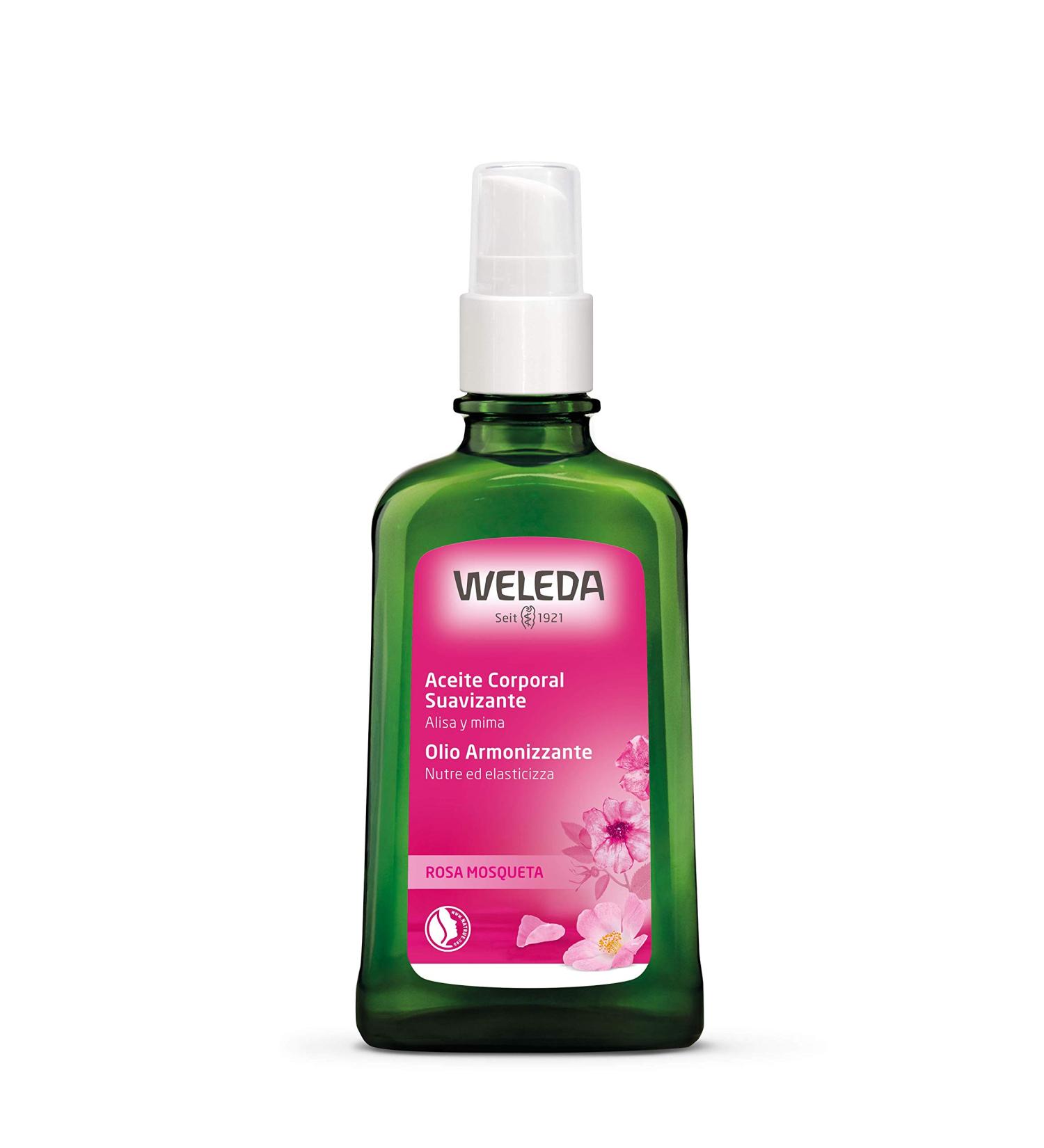 Weleda Wild Rose Body & Beauty Oil - 3.4 fl oz | Nourishing Natural Skin Care - Buy Online on GoSupps.com