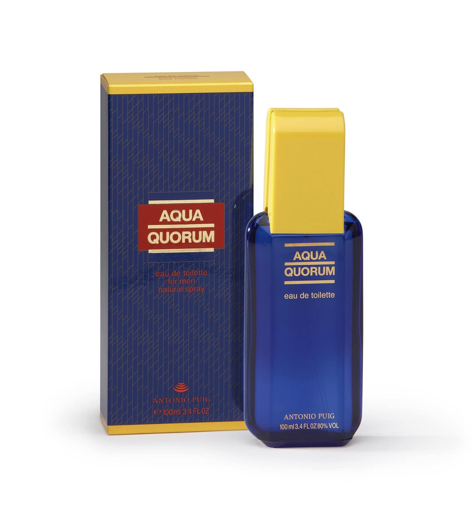 Quorum Antonio Puig Aqua for Men Edu de Toilette Spray 3.4 Ounce - Buy Online on GoSupps.com