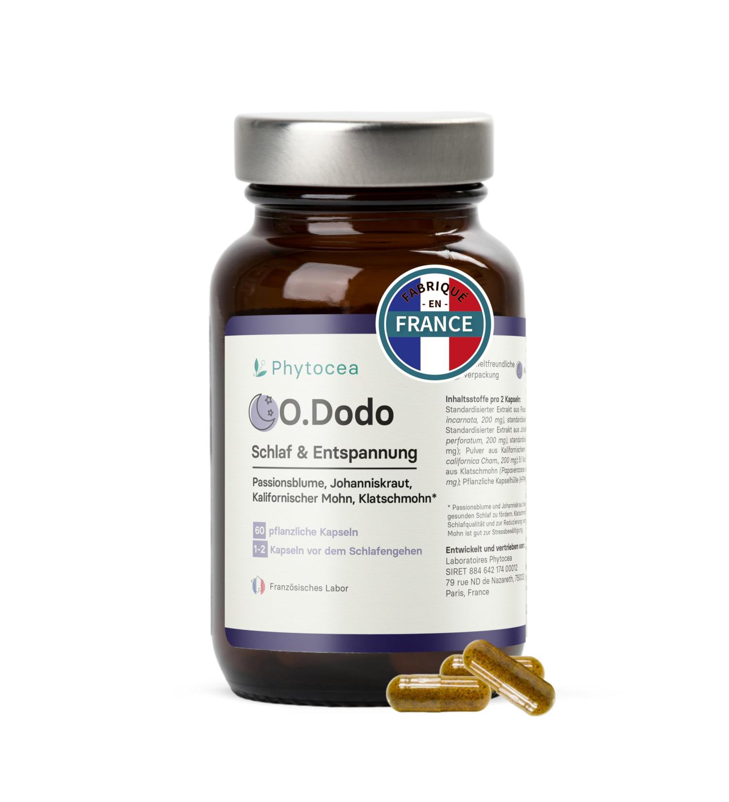 Sommeil Profond & Relaxation Nocturne | Compl ment Naturel la M latonine Passiflore & Vitamines | Anti-Stress | 60 G lules | Fabriqu en France - Buy Online on GoSupps.com